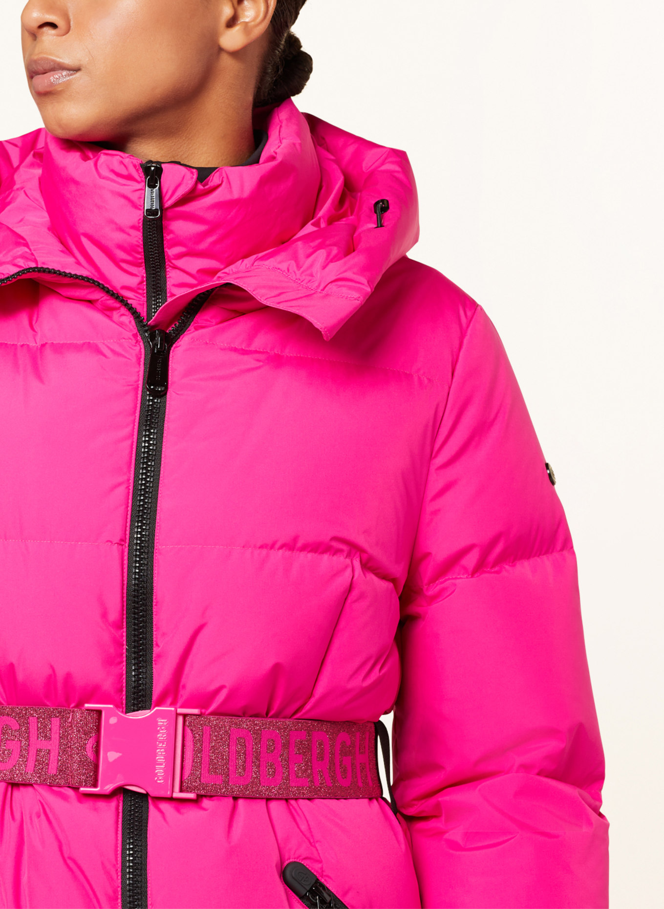 GOLDBERGH Péřová lyžařská bunda SNOWMASS, Barva: RŮŽOVÁ/ ČERNÁ (Obrázek 5)