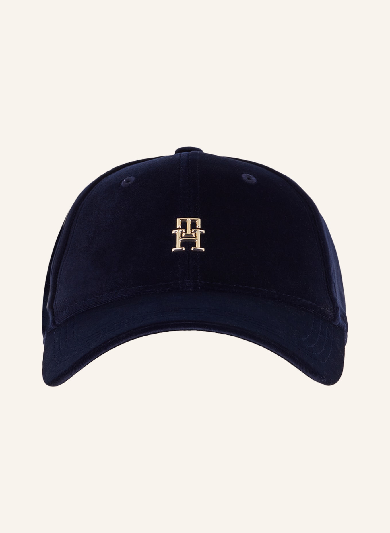 TOMMY HILFIGER Velvet cap, Color: DARK BLUE (Image 2)