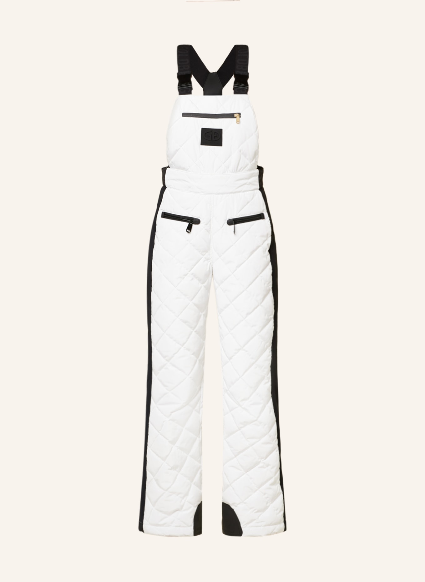 GOLDBERGH Ski pants AGNES, Color: WHITE/ BLACK (Image 1)