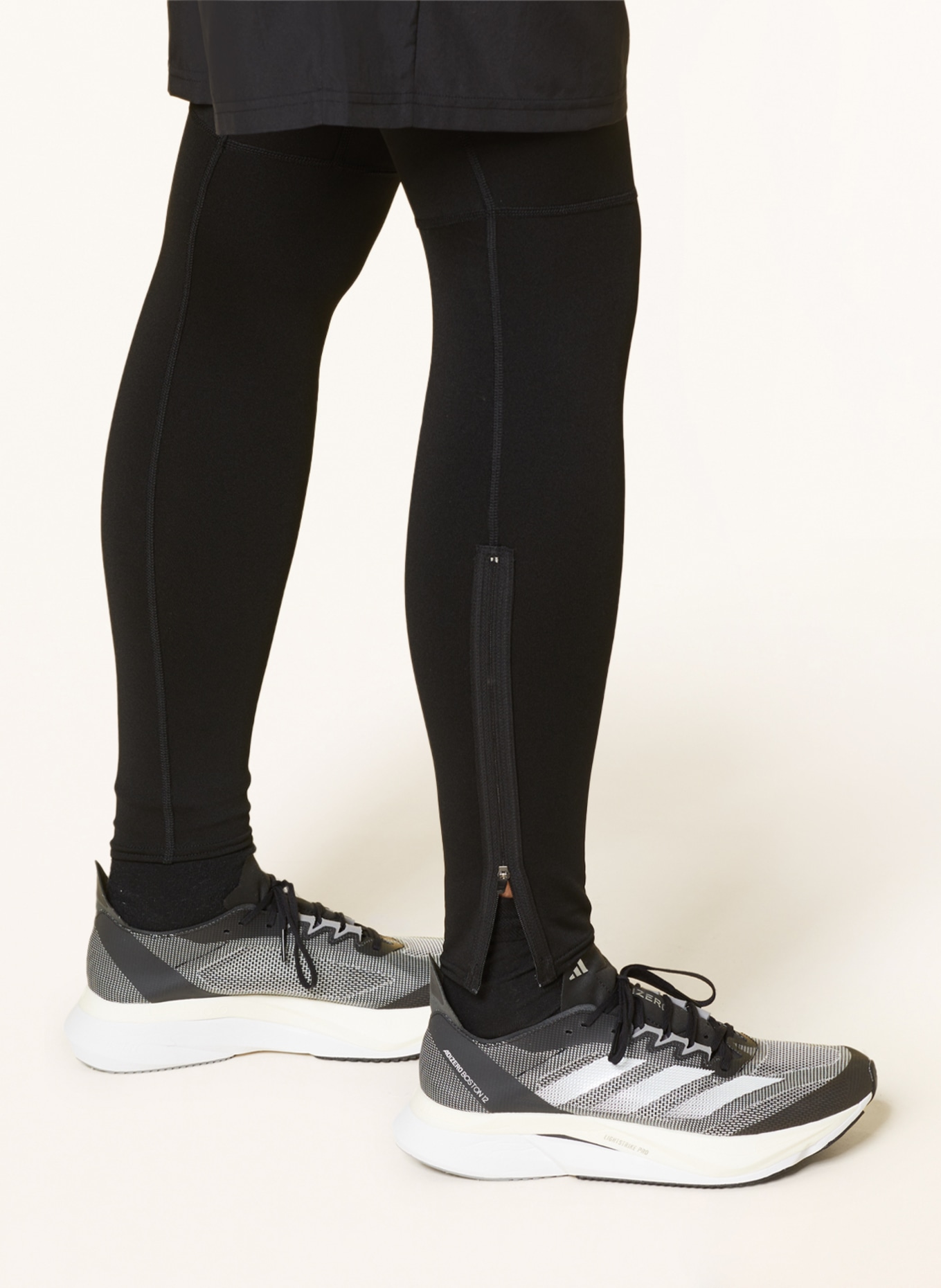 adidas Running pants ULTIMATE RUNNING CONQUER THE ELEMENTS AEROREADY WARMING, Color: BLACK (Image 7)