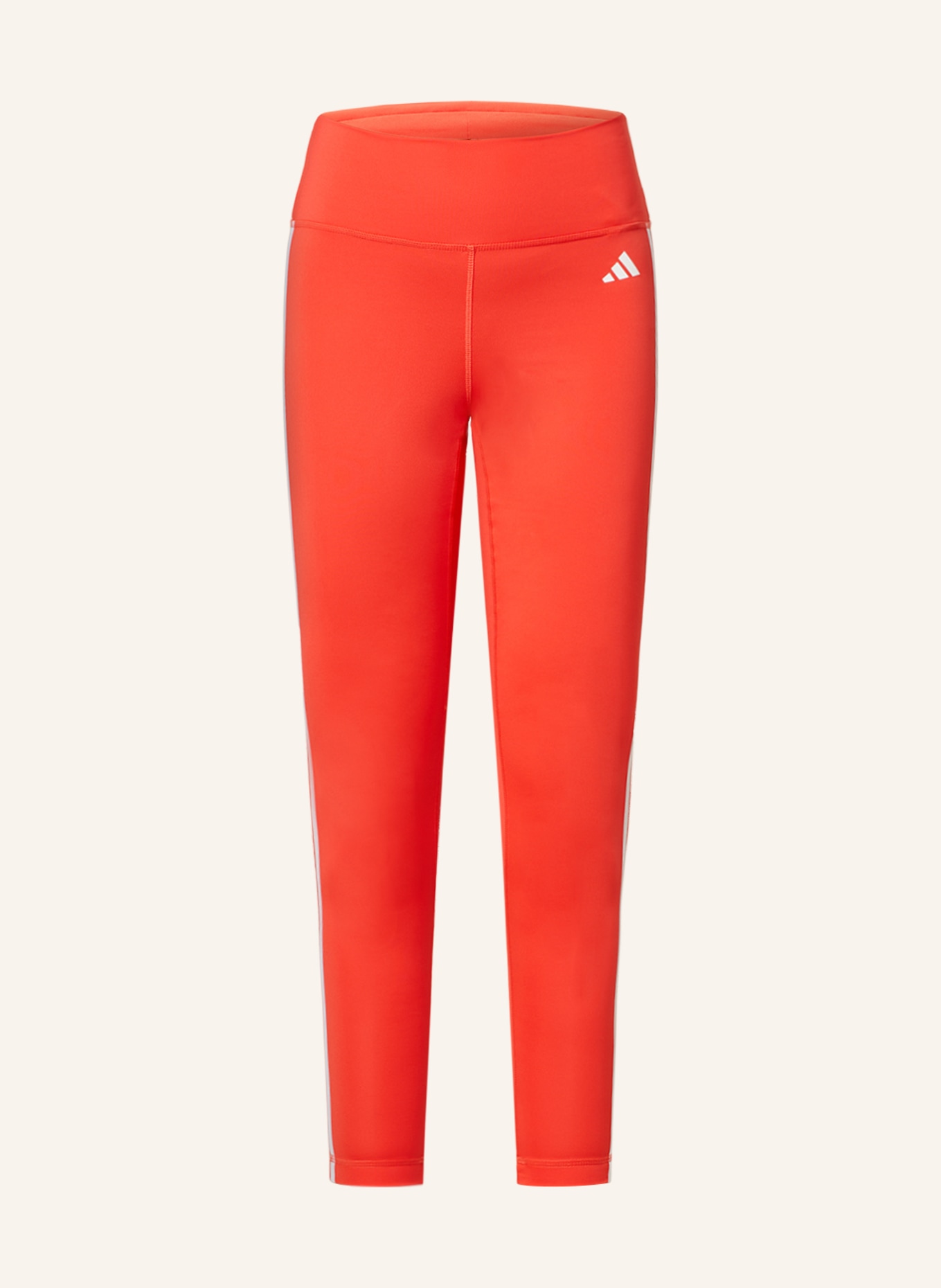 adidas Tights ESSENTIALS, Color: LIGHT RED/ WHITE (Image 1)
