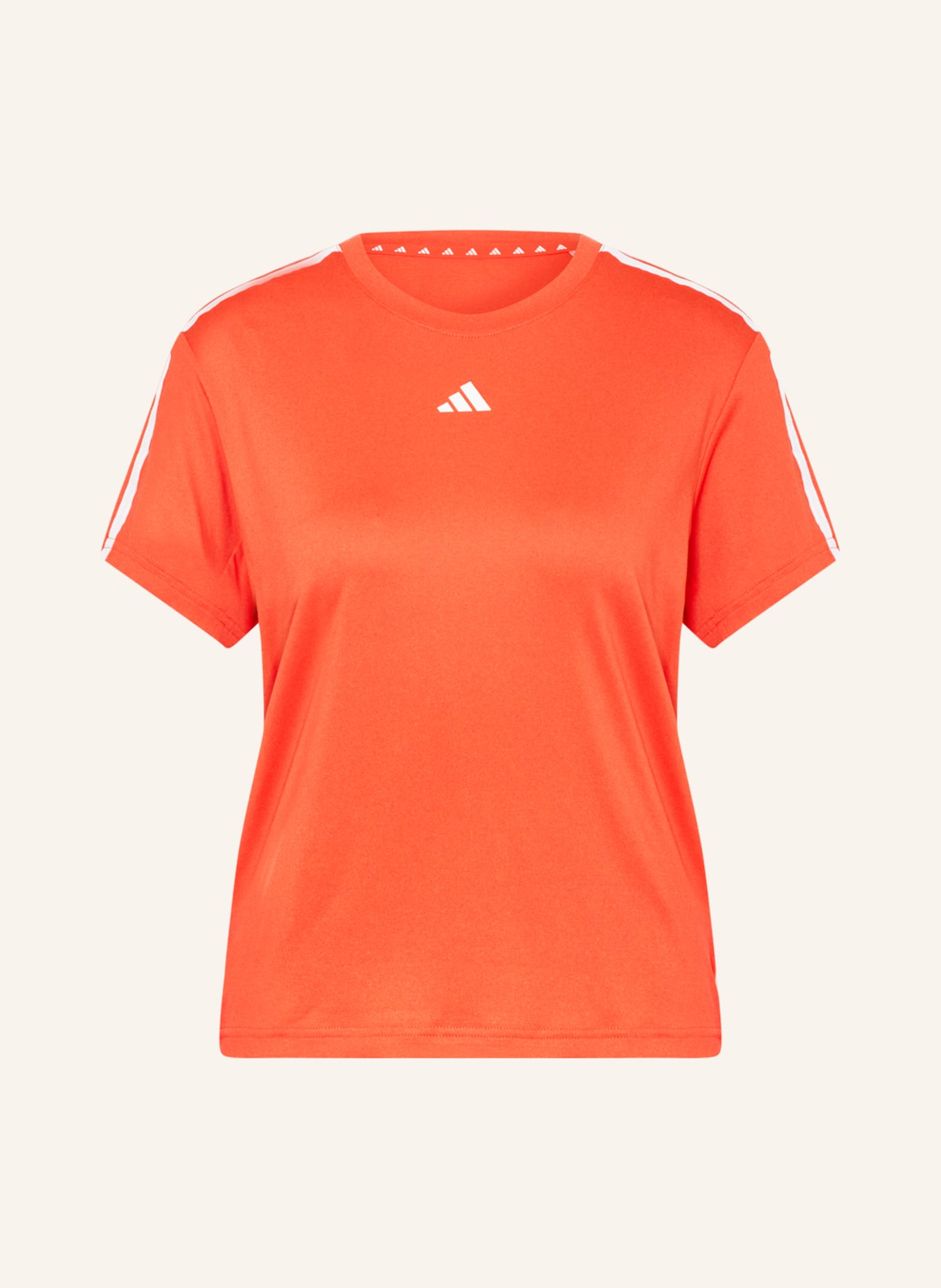 adidas T-Shirt TRAIN ESSENTIALS, Farbe: ORANGE/ WEISS (Bild 1)