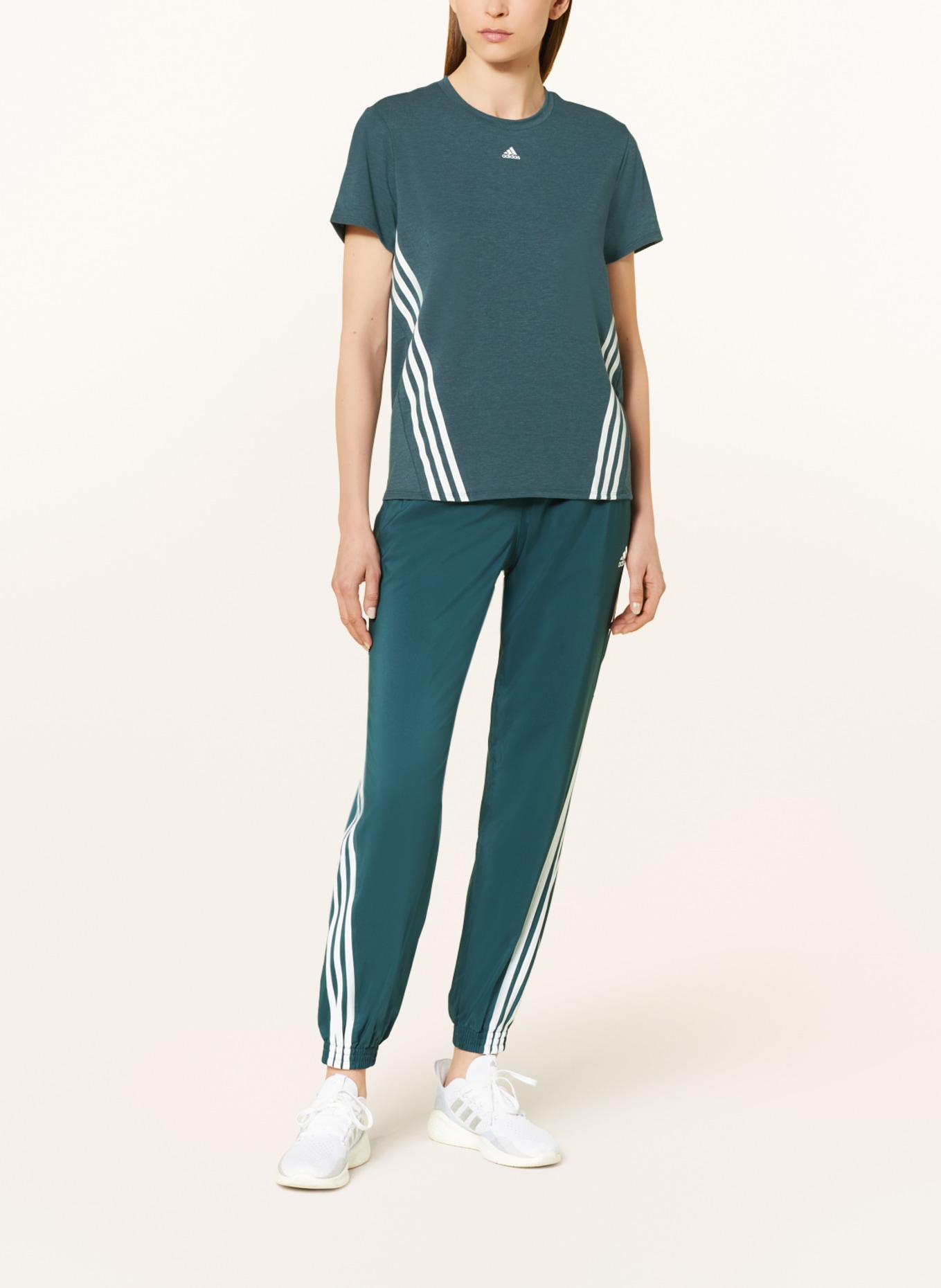 adidas T-shirt TRAIN ICONS, Kolor: PETROL (Obrazek 2)