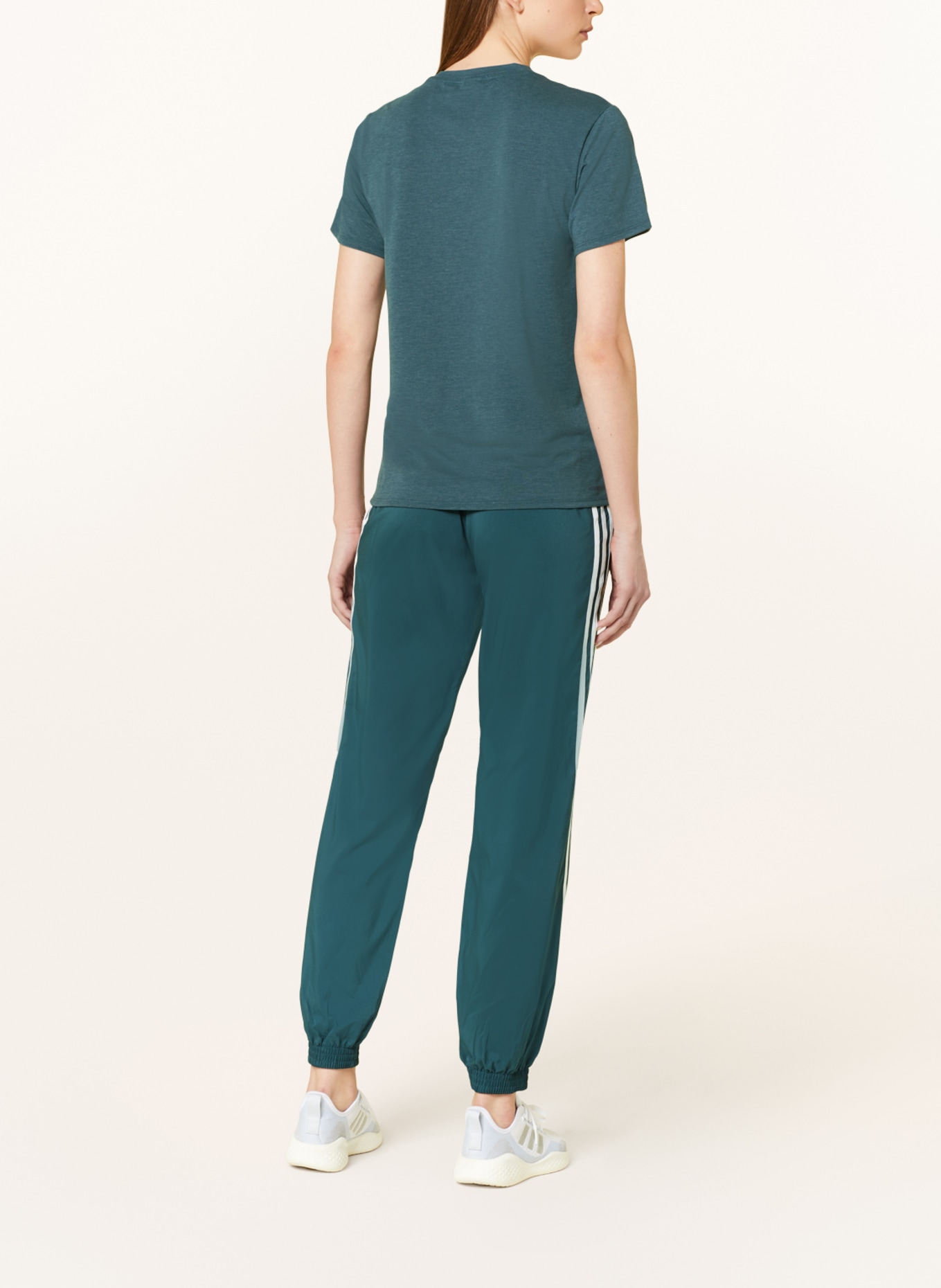 adidas T-Shirt TRAIN ICONS, Farbe: PETROL (Bild 3)