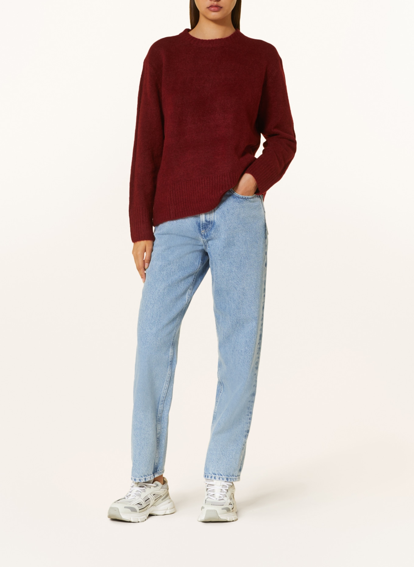 Pepe Jeans Pullover DENISSE, Farbe: DUNKELROT (Bild 2)