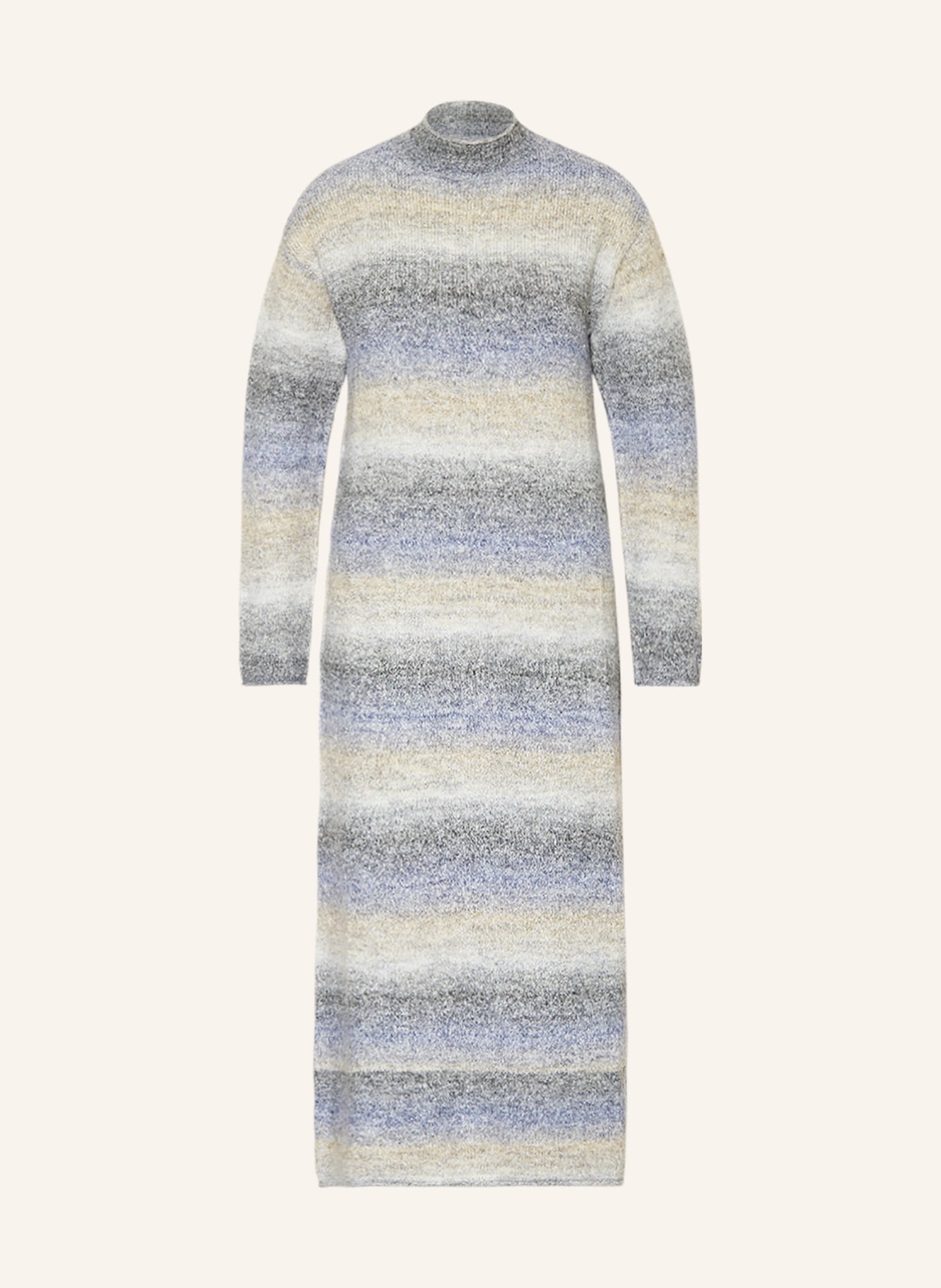 Pepe Jeans Knit dress EDITH, Color: BLUE GRAY/ LIGHT GRAY/ GRAY (Image 1)