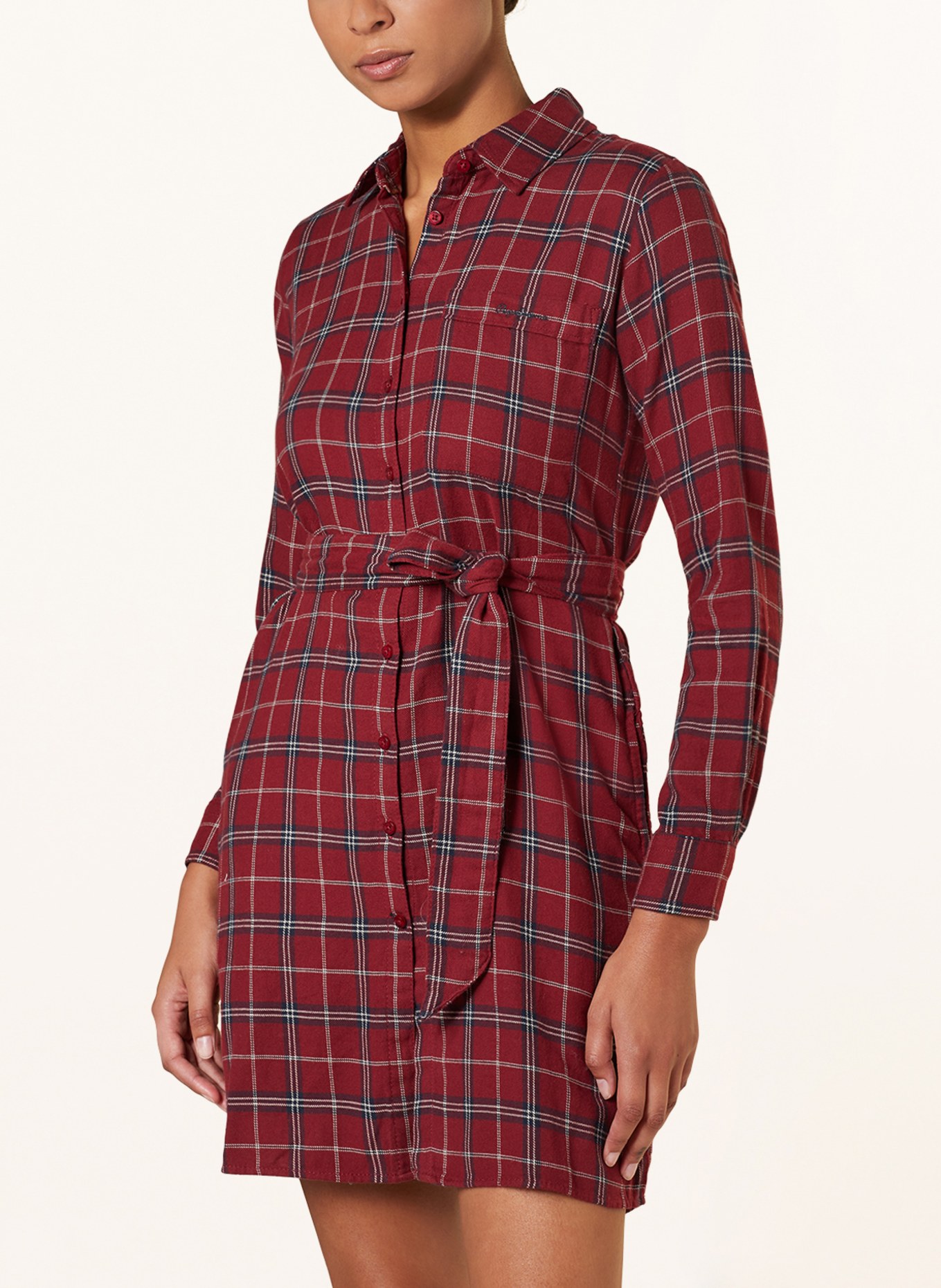 Pepe Jeans Dress Red on SALE | Fashionesta