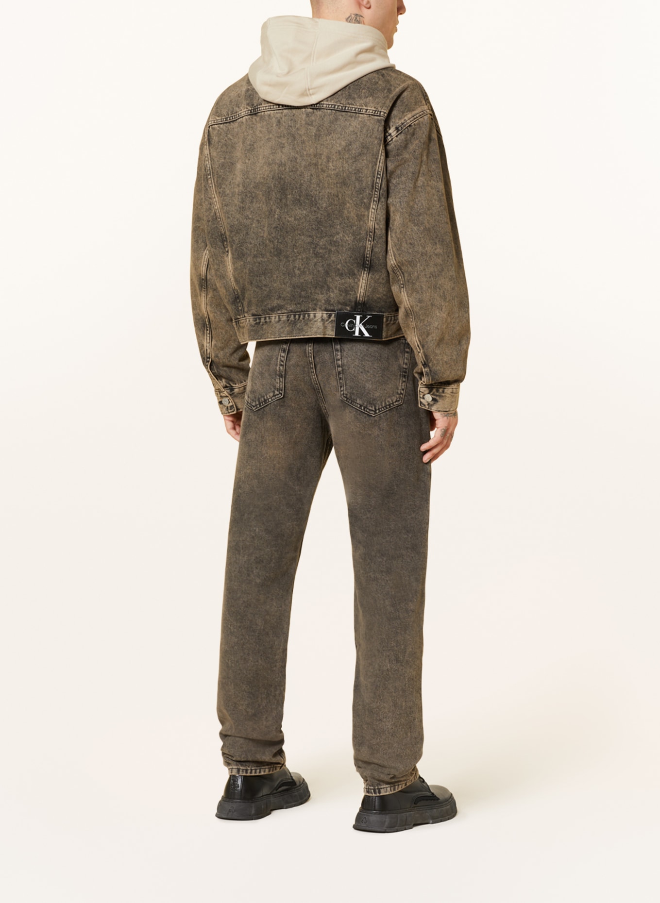Calvin Klein Jeans Jeansjacke, Farbe: GRAU (Bild 3)