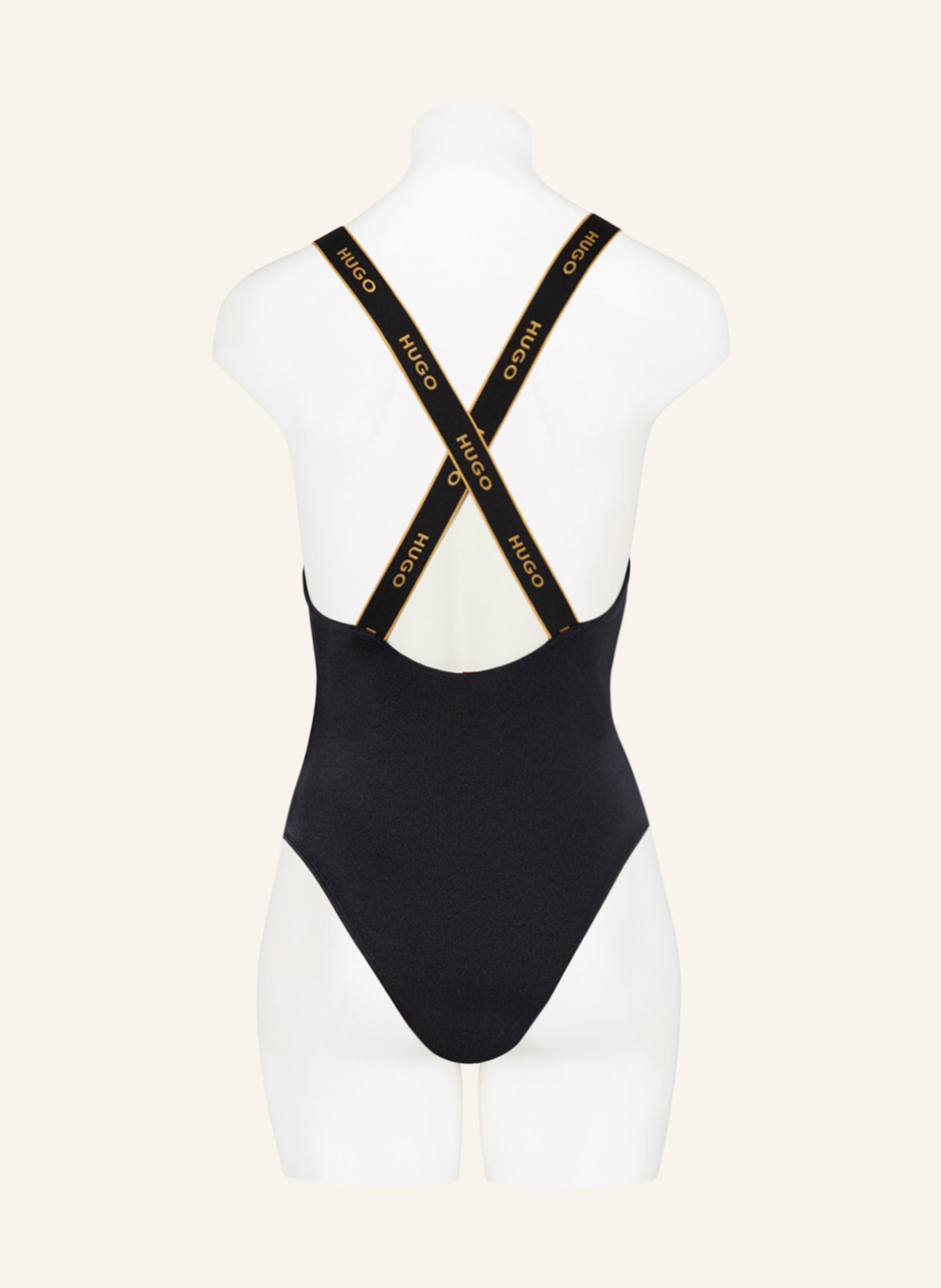HUGO Swimsuit SPARKLING, Color: BLACK (Image 3)