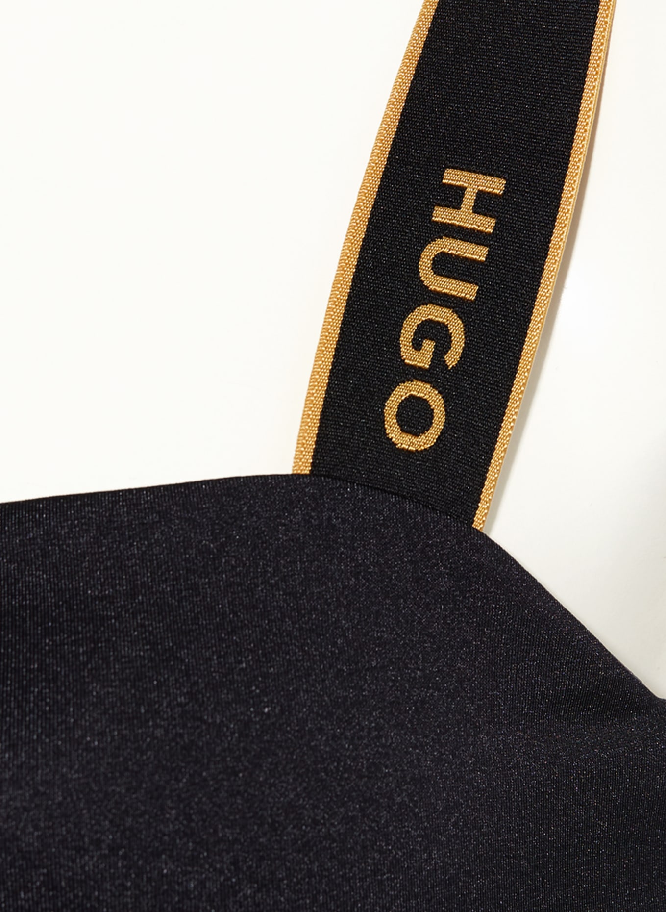 HUGO Bustier-Bikini-Top SPARKLING, Farbe: SCHWARZ (Bild 4)