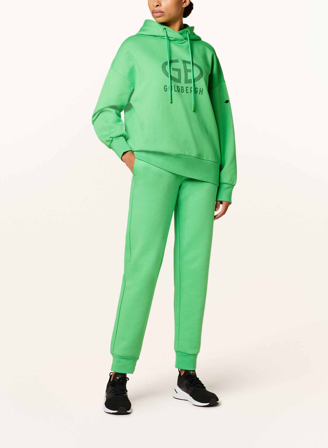 GOLDBERGH Sweatpants BRIGHT, Color: GREEN (Image 2)