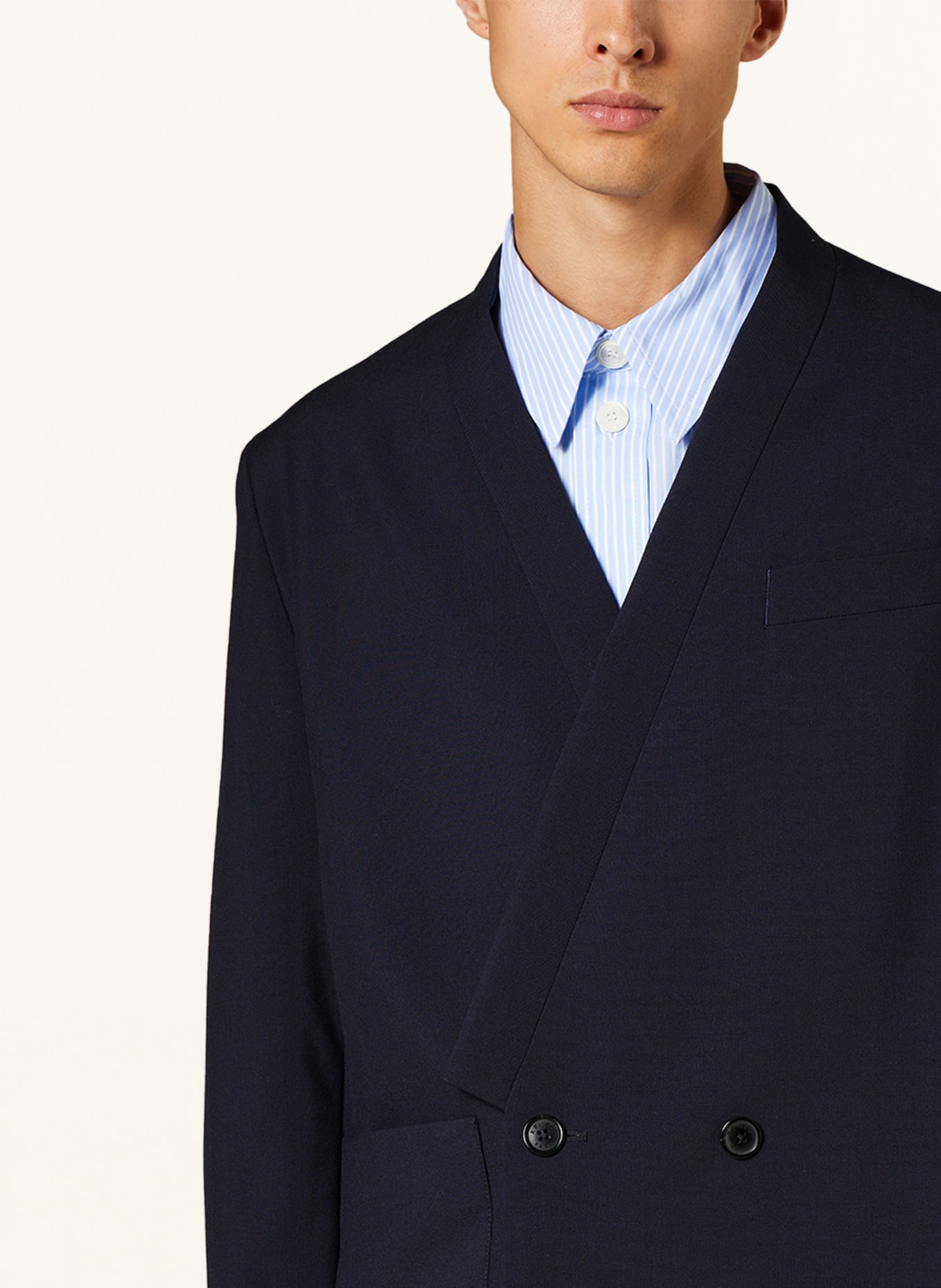 KENZO Tailored jacket slim fit, Color: DARK BLUE (Image 5)