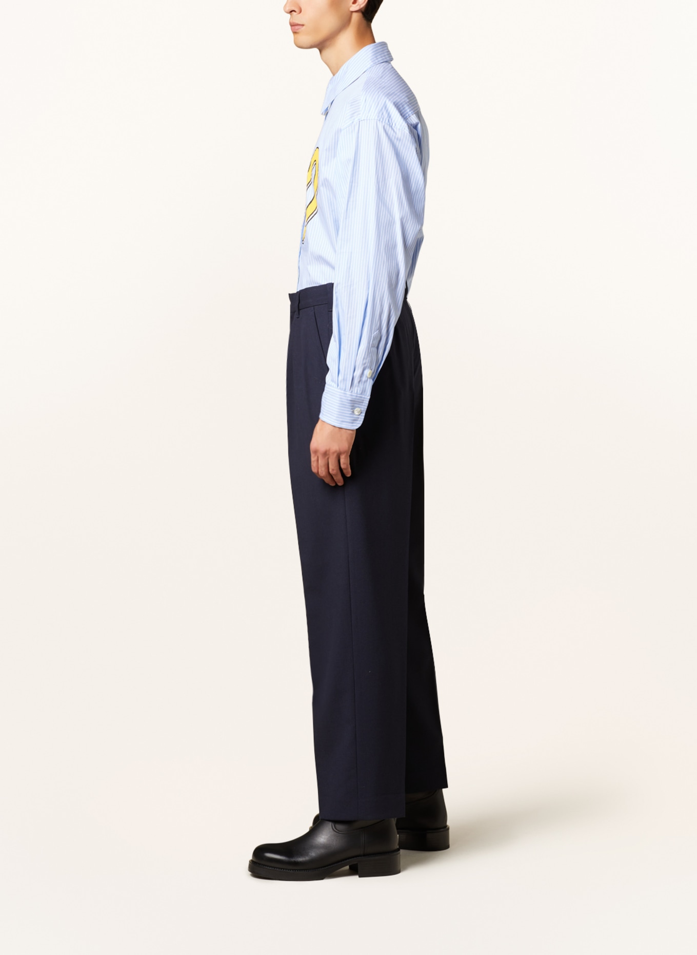 KENZO Trousers regular fit, Color: DARK BLUE (Image 5)