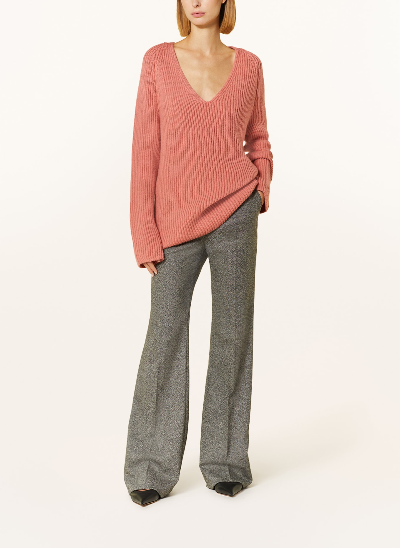 CLOSED Pullover mit Alpaka, Farbe: ROSÉ (Bild 2)