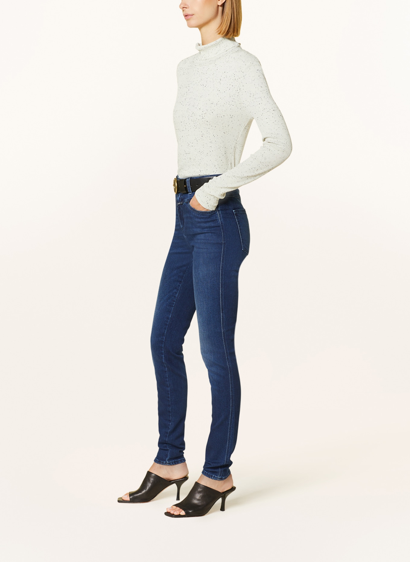 CLOSED Skinny jeans SKINNY PUSHER, Color: DBL DARK BLUE (Image 4)