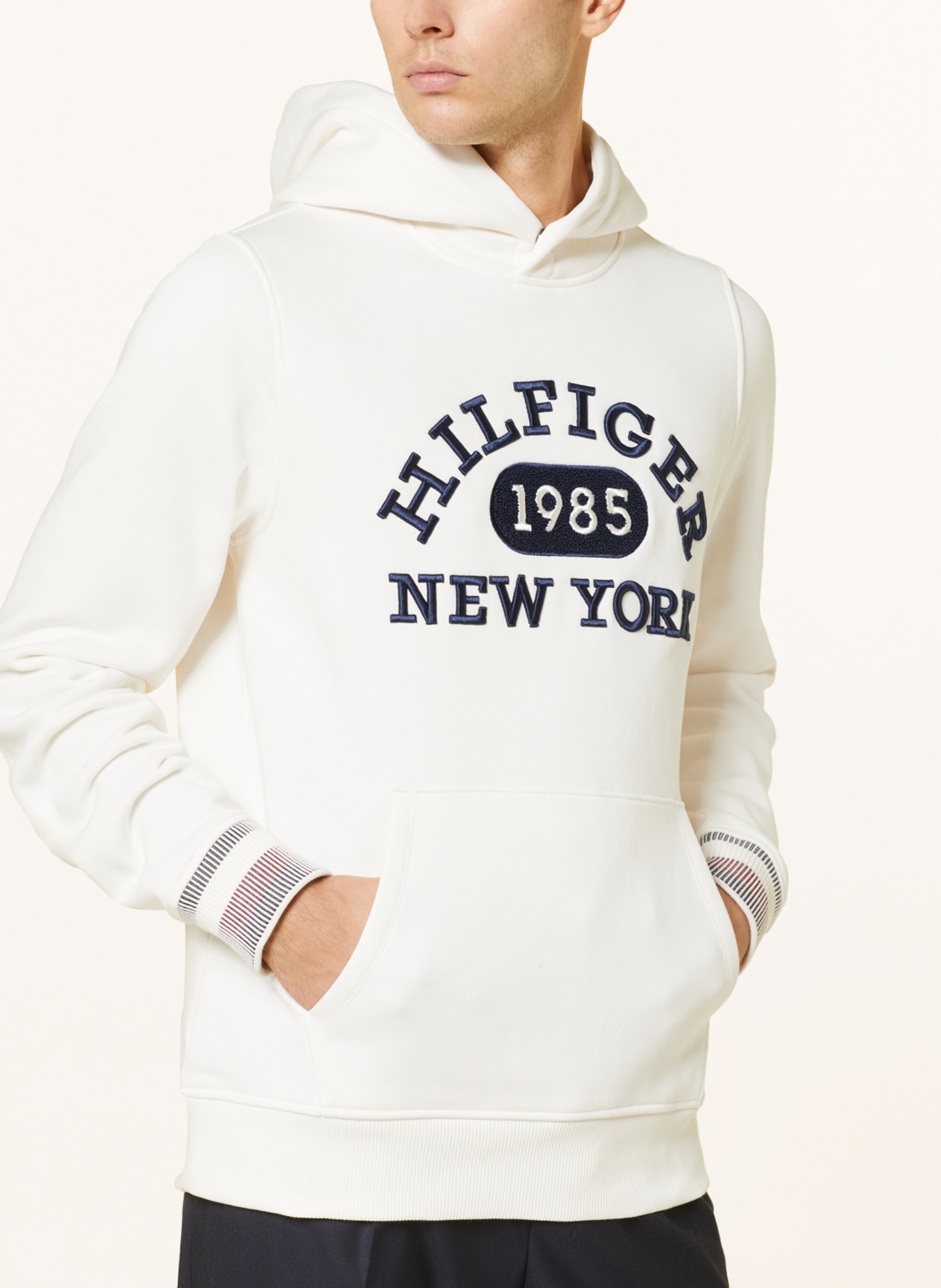 TOMMY HILFIGER Hoodie, Color: WHITE (Image 5)