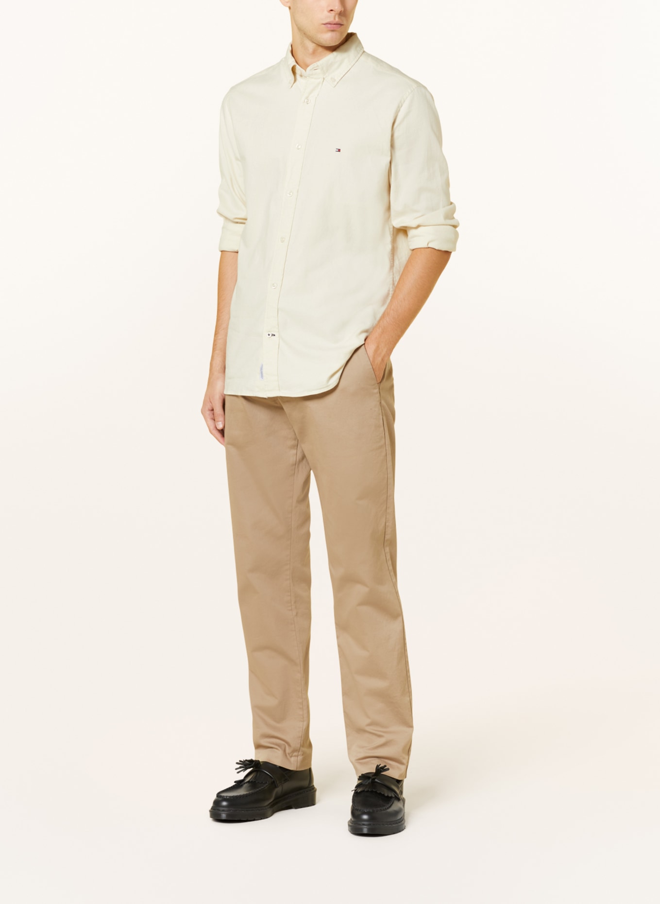 TOMMY HILFIGER Hemd Regular Fit, Farbe: ECRU (Bild 2)