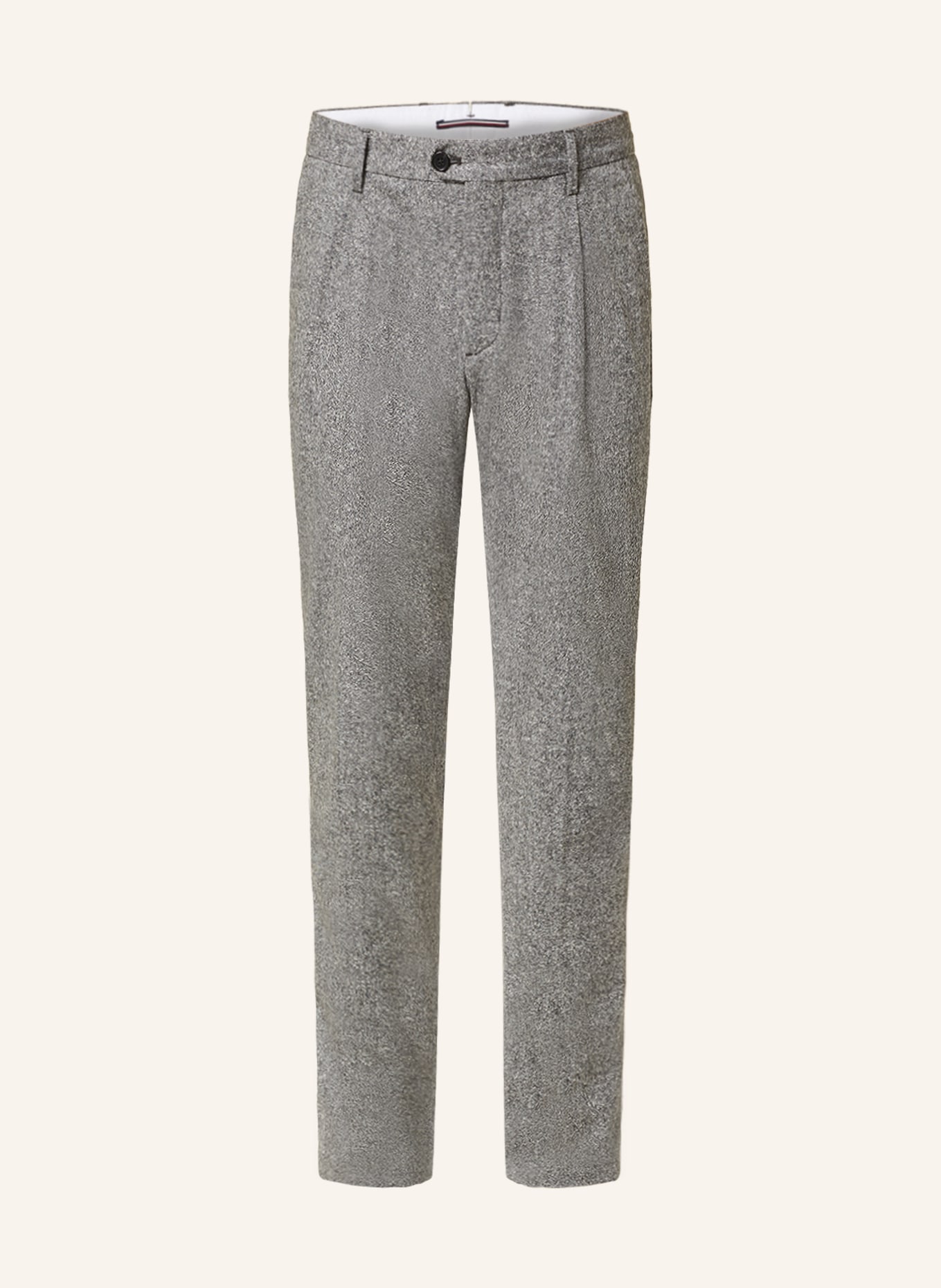 TOMMY HILFIGER Trousers HAMPTON slim tapered fit, Color: GRAY (Image 1)