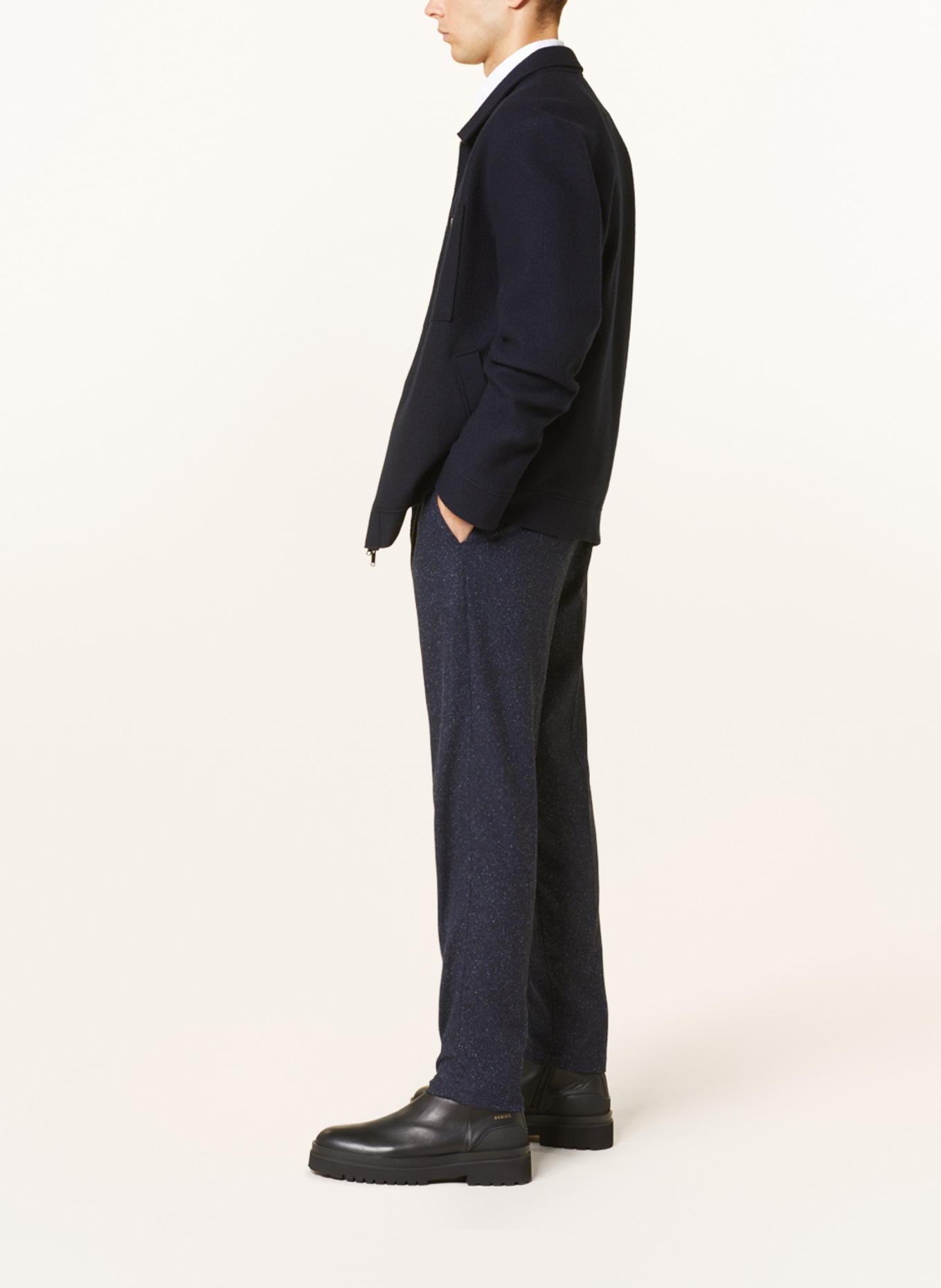 TOMMY HILFIGER Hose HAMPTON Slim Tapered Fit: BLAU
