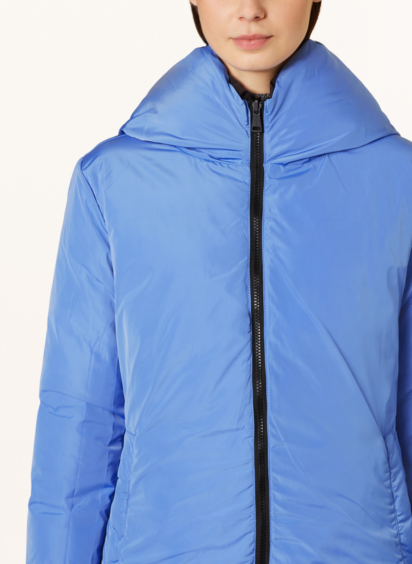 RINO & PELLE Quilted jacket JOLANDA reversible, Color: BLUE/ BLACK (Image 7)