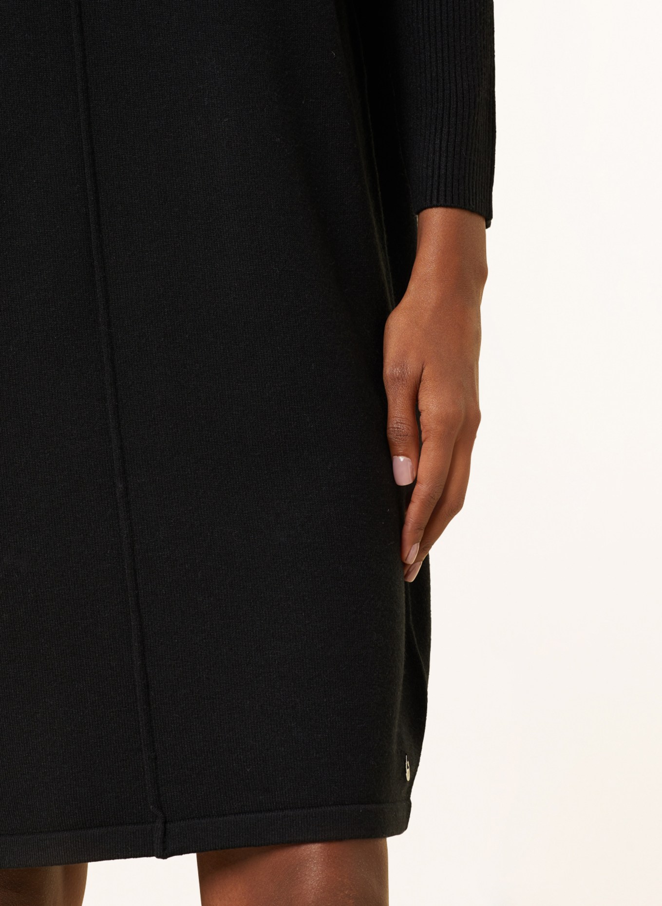 RINO & PELLE Knit dress KIRA, Color: BLACK (Image 4)