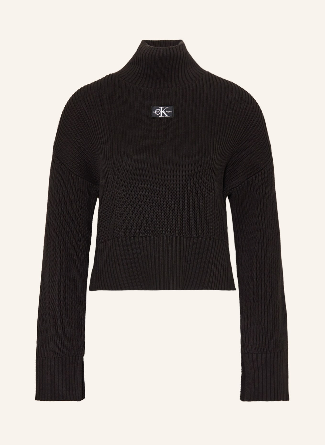 Calvin Klein Jeans Sweter oversize, Kolor: CZARNY (Obrazek 1)