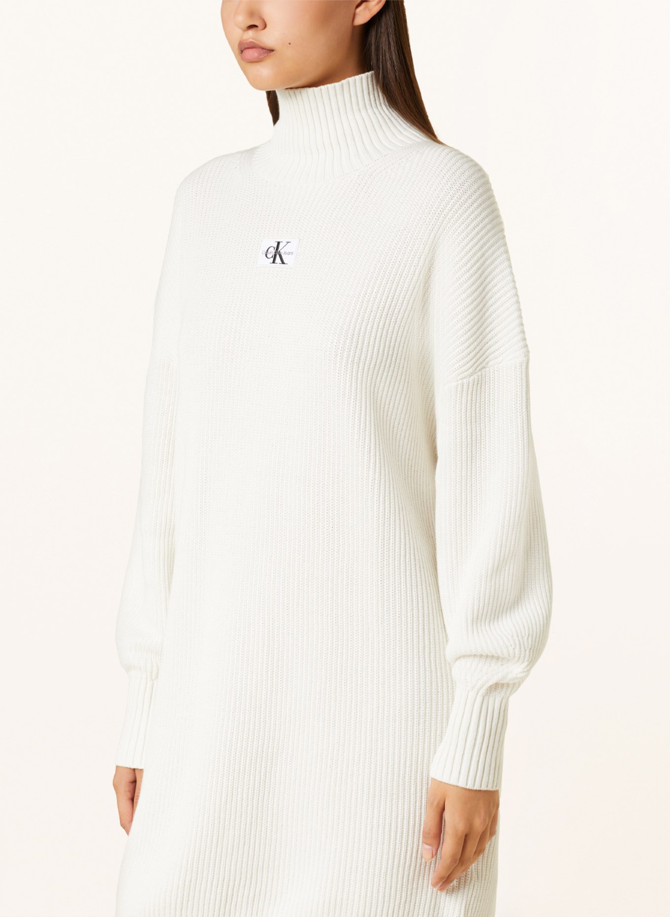 Calvin Klein Jeans Knit dress, Color: WHITE (Image 4)