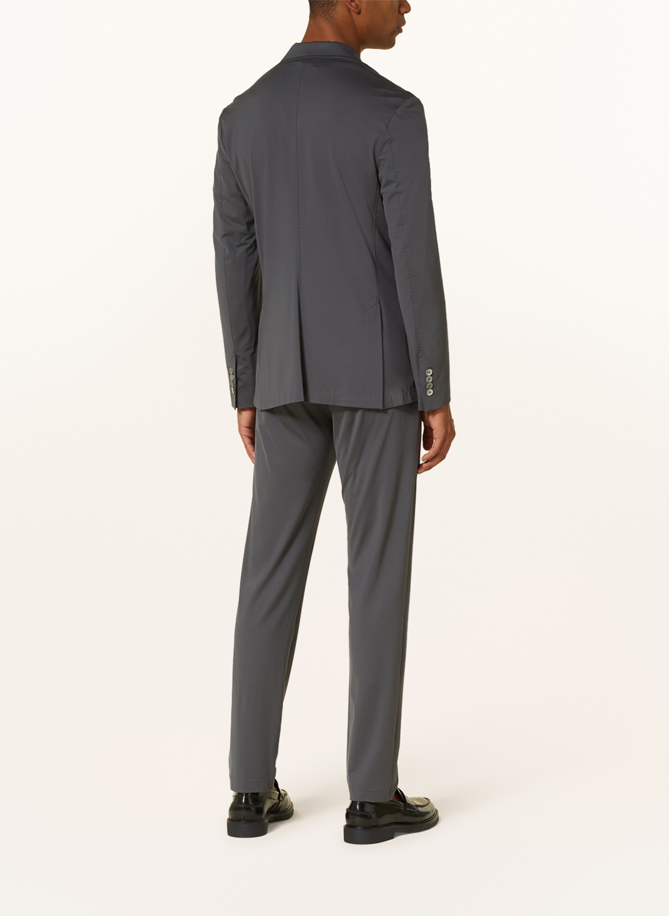 Stefan Brandt Jersey jacket ADRIAN SUPER extra slim fit, Color: GRAY (Image 3)