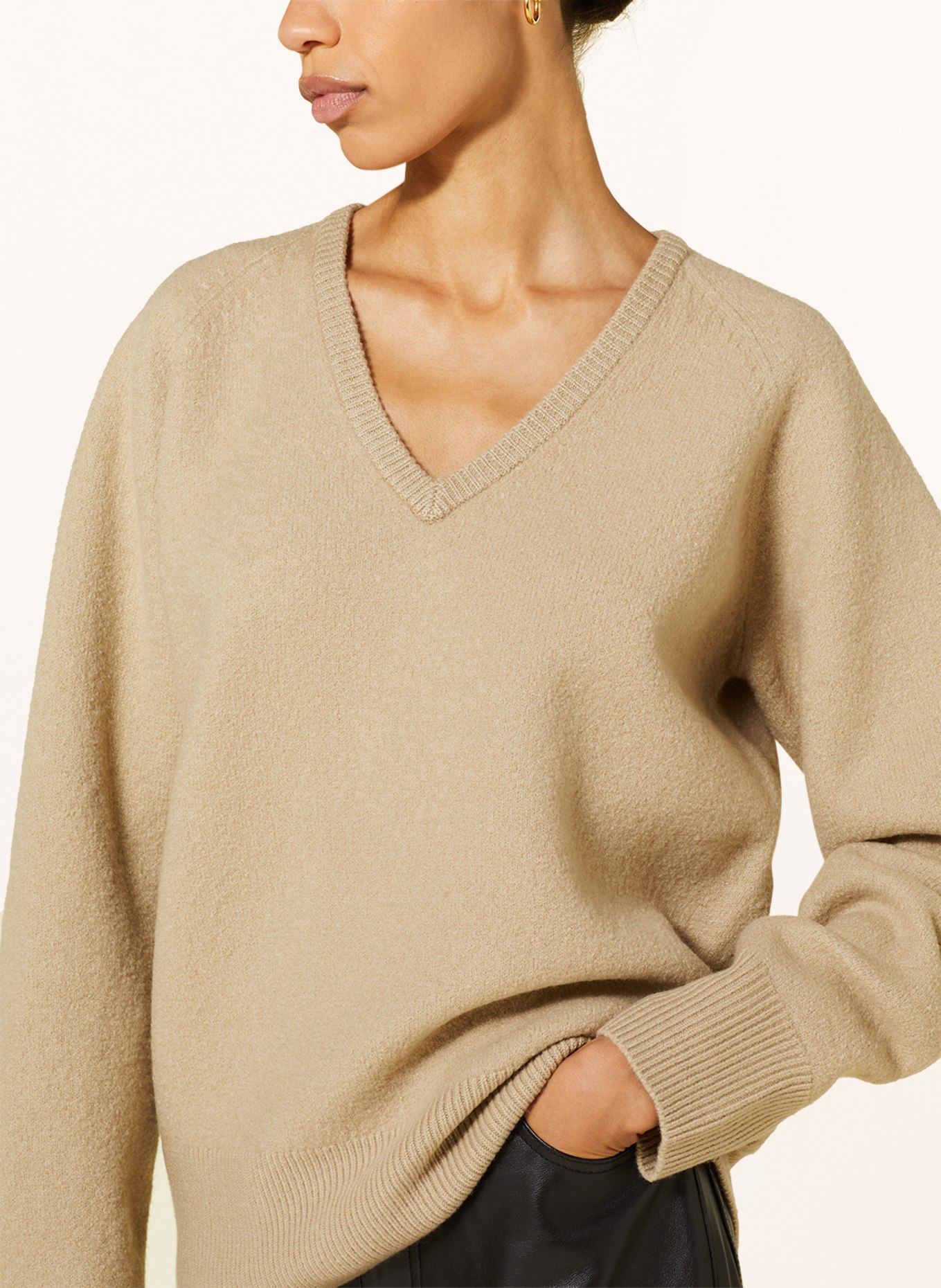 TOTEME Sweater, Color: BEIGE (Image 4)