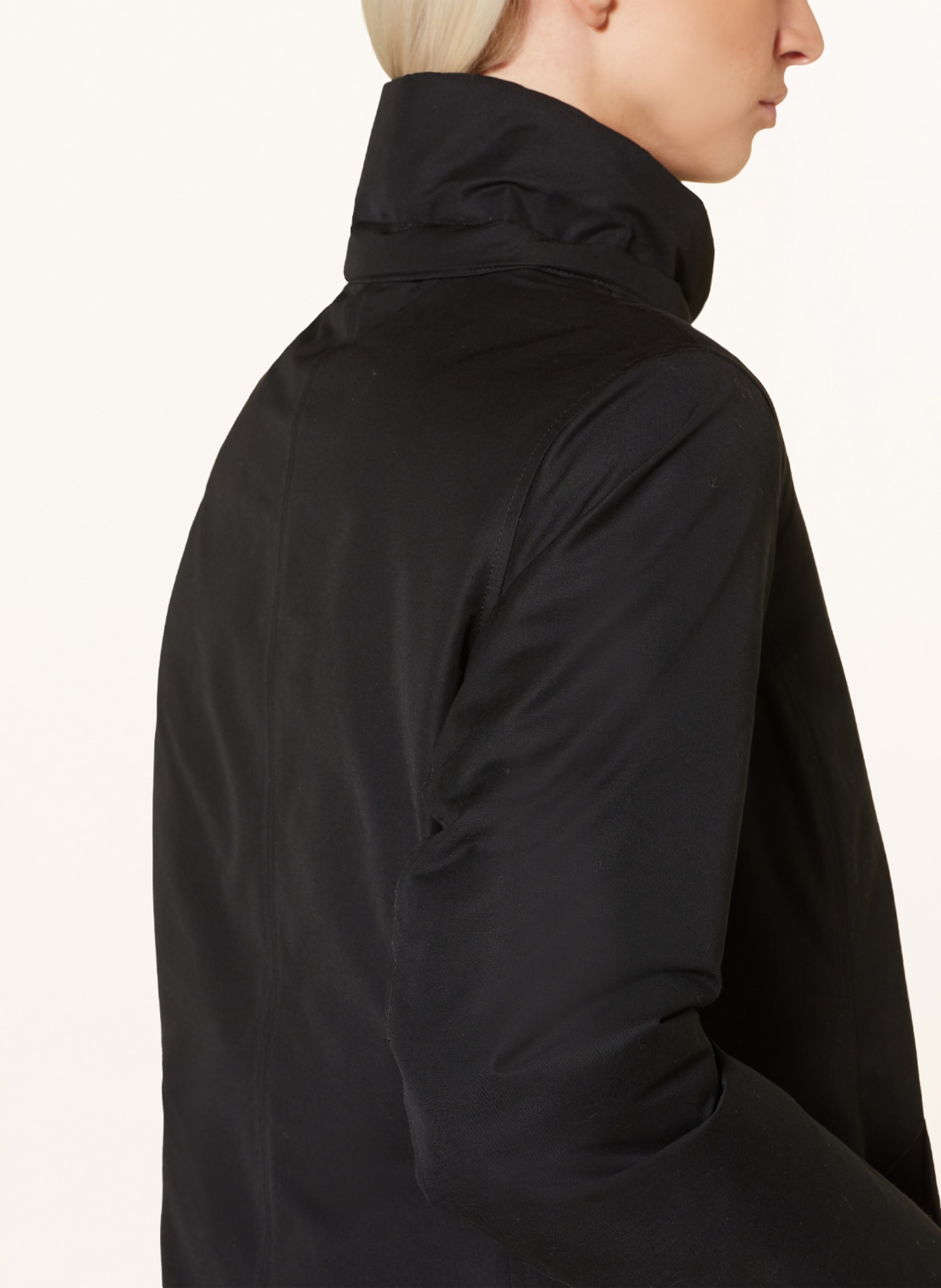 TOMMY HILFIGER Parka with detachable hood and faux fur, Color: BLACK (Image 7)