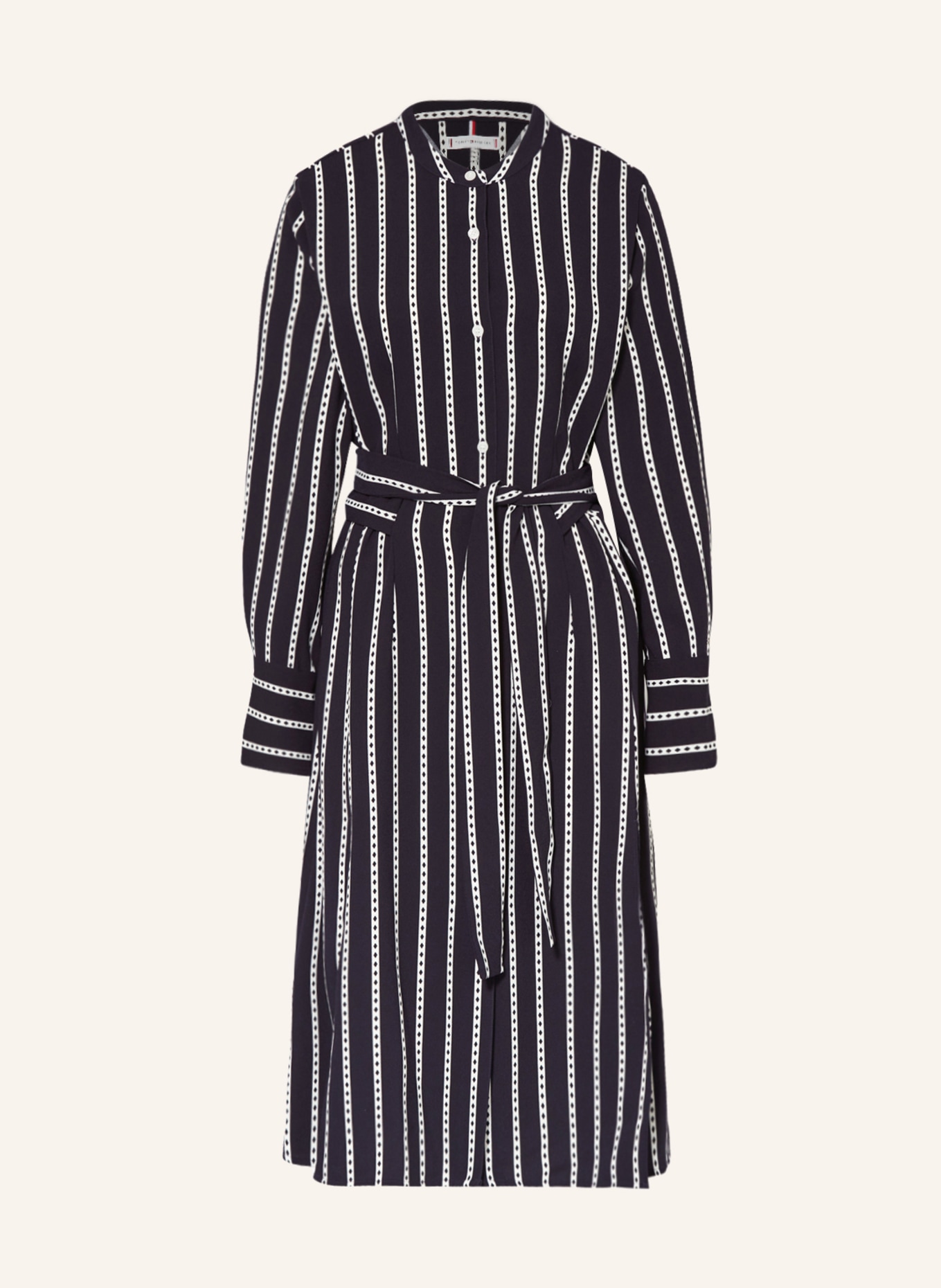 TOMMY HILFIGER Košilové šaty, Barva: TMAVĚ MODRÁ/ BÍLÁ (Obrázek 1)
