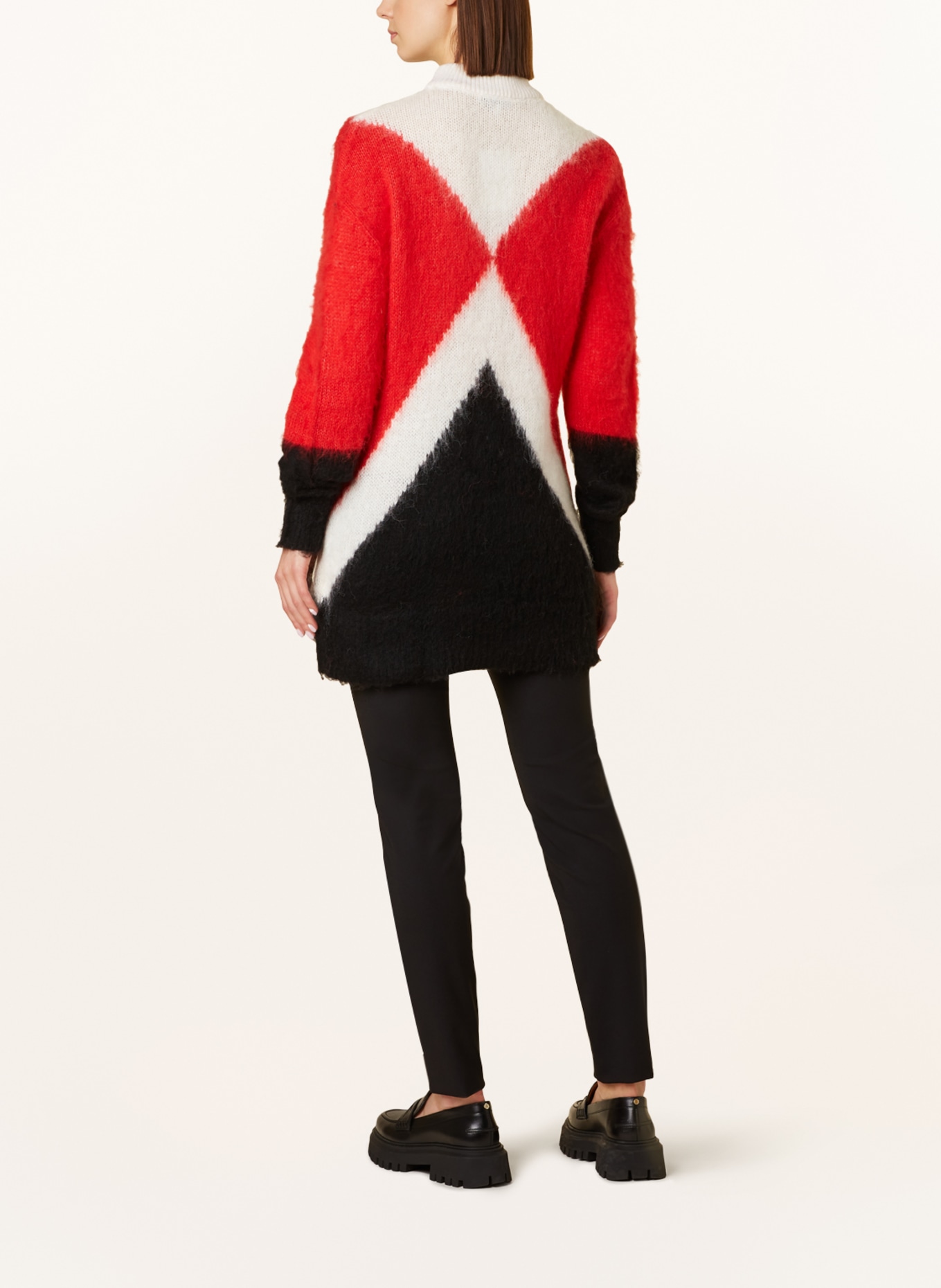 TOMMY HILFIGER Sweater, Color: RED/ BLACK/ WHITE (Image 3)