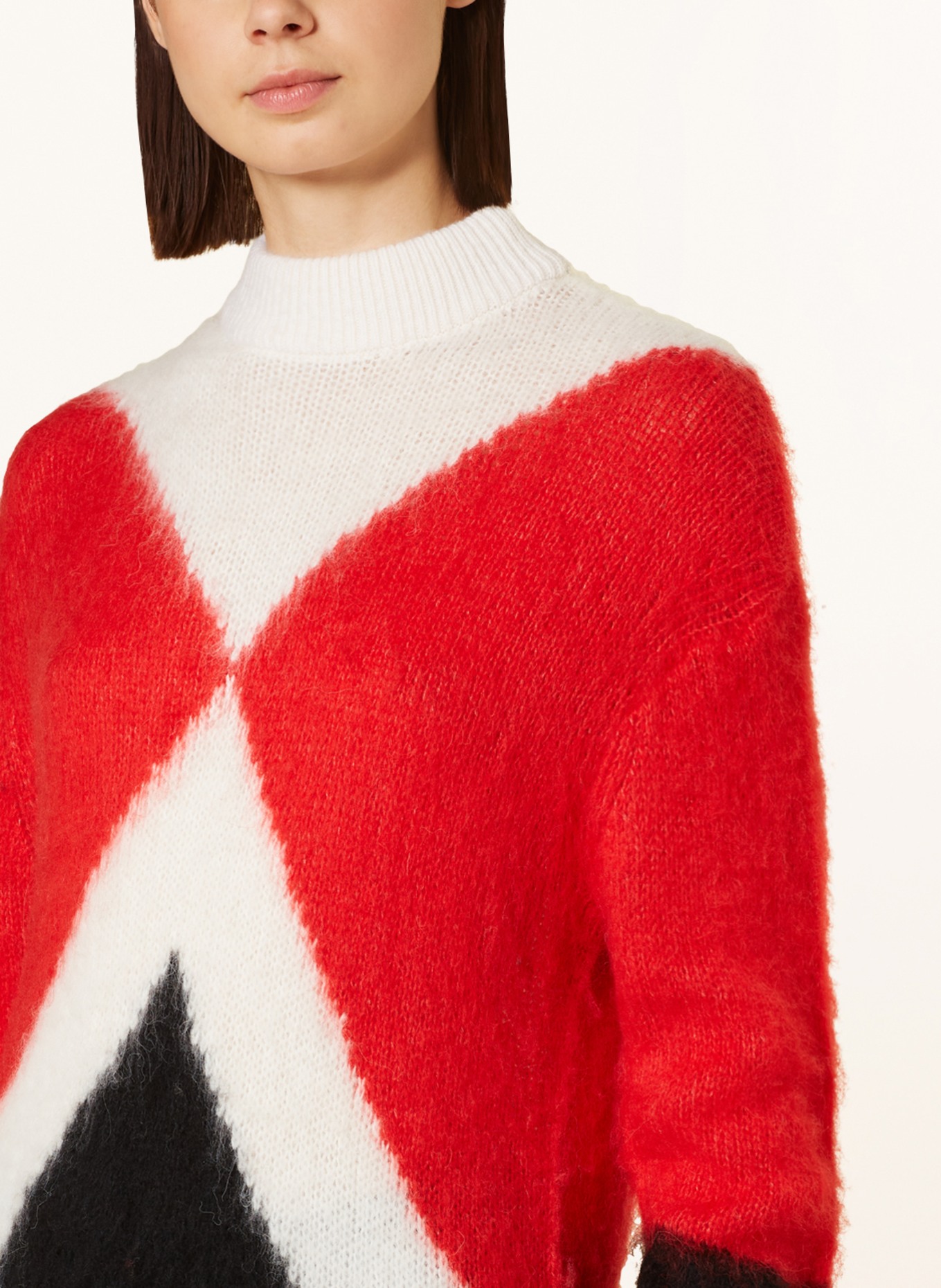 TOMMY HILFIGER Sweater, Color: RED/ BLACK/ WHITE (Image 4)