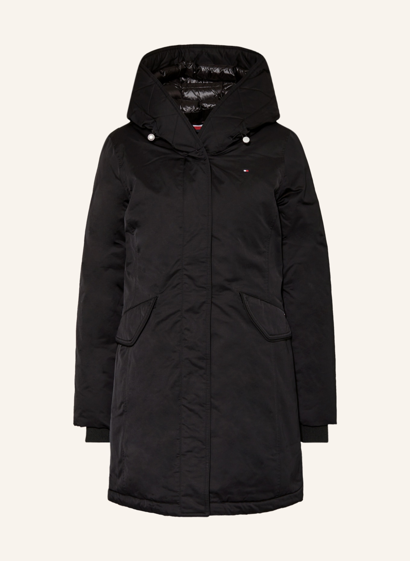 TOMMY HILFIGER Parka, Kolor: CZARNY (Obrazek 1)