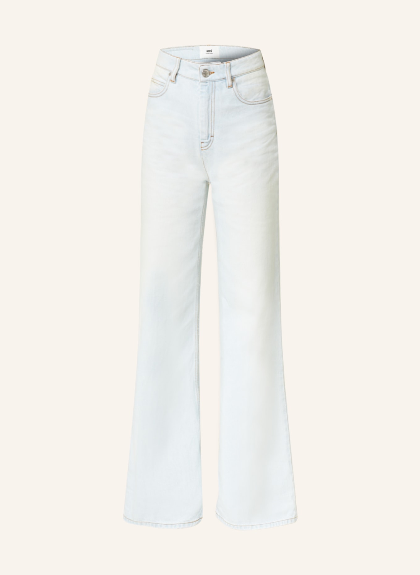 AMI PARIS Flared Jeans, Farbe: 483 VINTAGE BLUE(Bild null)