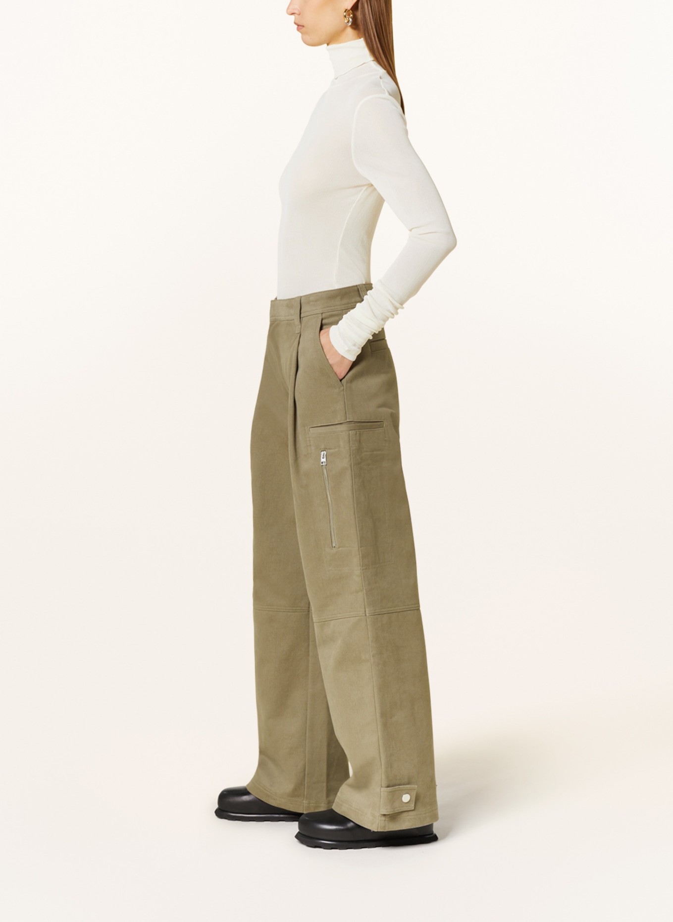 AMI PARIS Cargo pants, Color: TAUPE (Image 4)