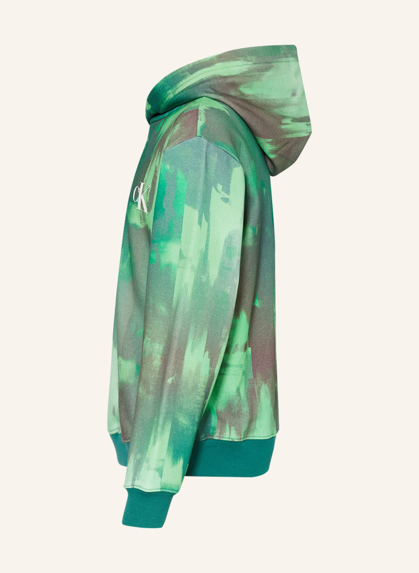 Calvin Klein Hoodie, Farbe: GRÜN/ HELLGRÜN (Bild 4)