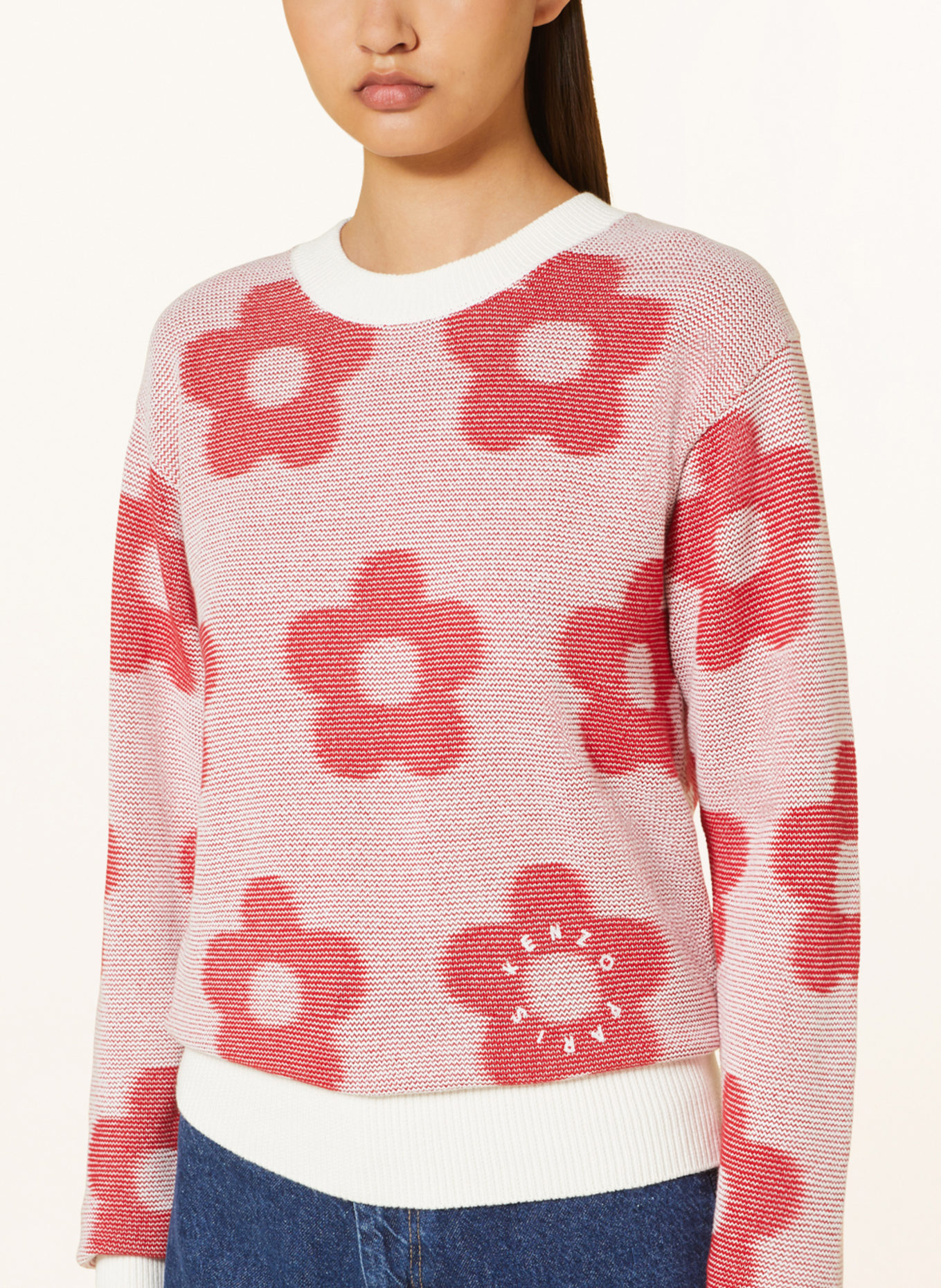 KENZO Sweater, Color: RED/ WHITE (Image 5)