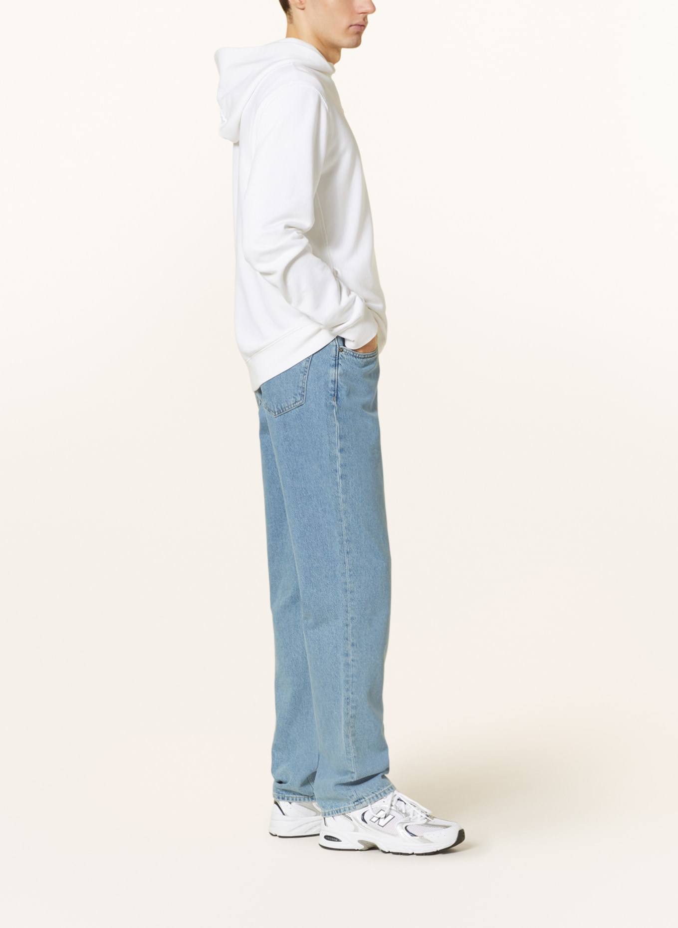 DAILY PAPER Jeans KIBO Straight Fit, Farbe: LIGHT BLUE (Bild 4)