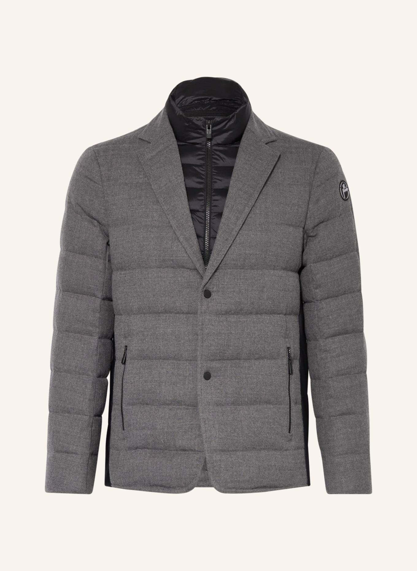 fusalp Down jacket ALBAN LAINE, Color: GRAY (Image 1)