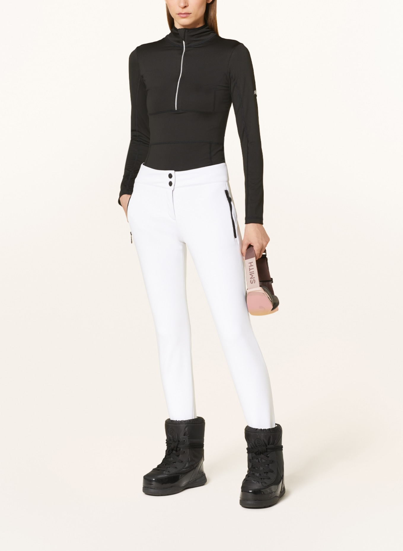 SPORTALM Stirrup ski pants, Color: WHITE (Image 2)