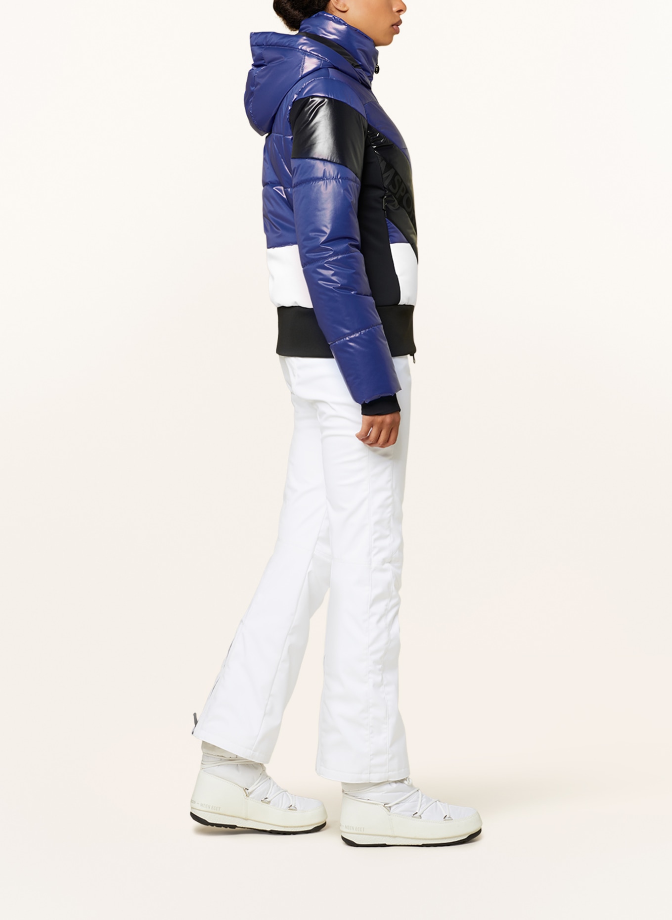 SPORTALM Ski jacket, Color: BLUE/ BLACK/ WHITE (Image 4)