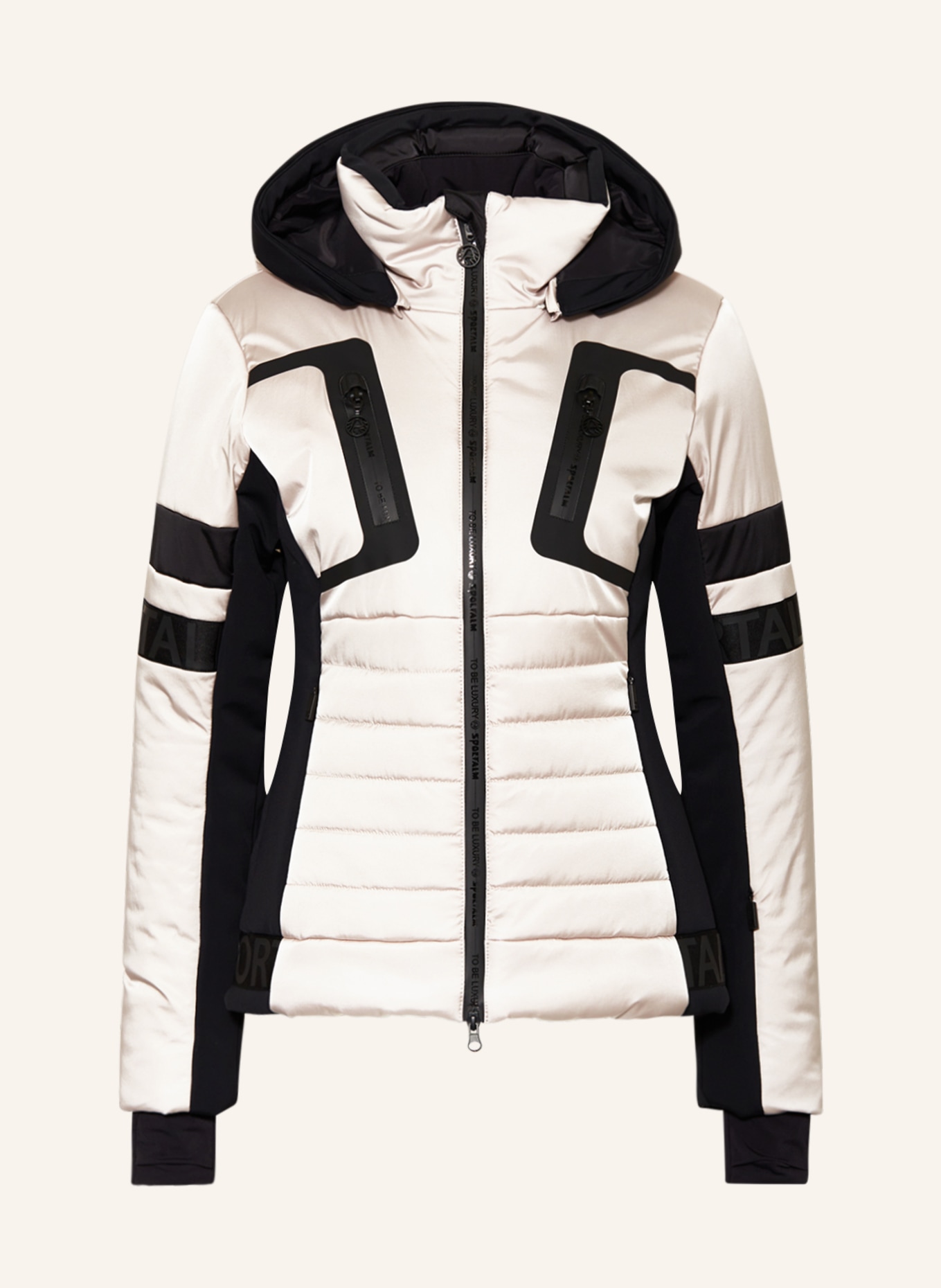 SPORTALM Ski jacket, Color: TAUPE/ BLACK (Image 1)