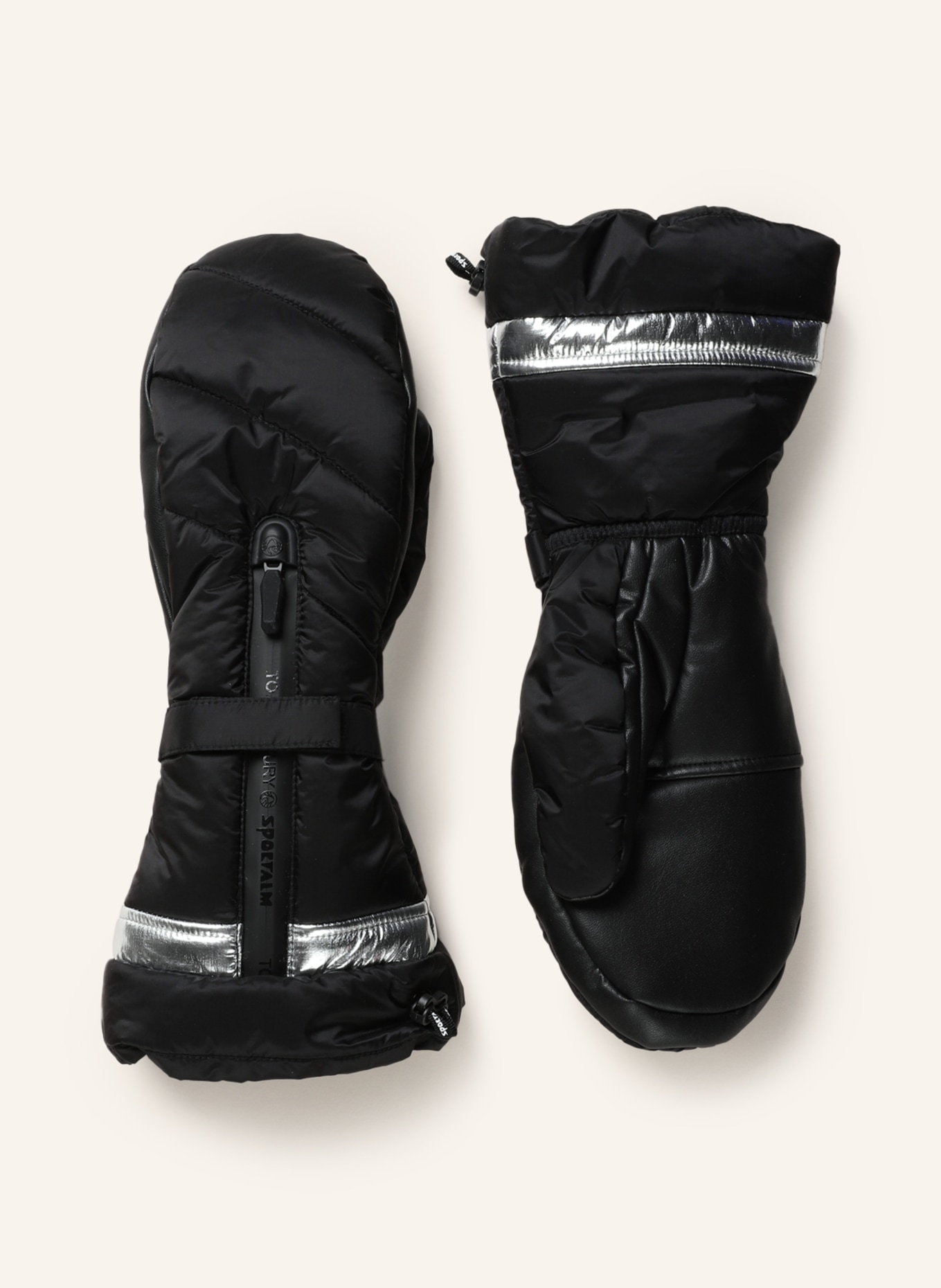 SPORTALM Ski gloves, Color: BLACK (Image 1)