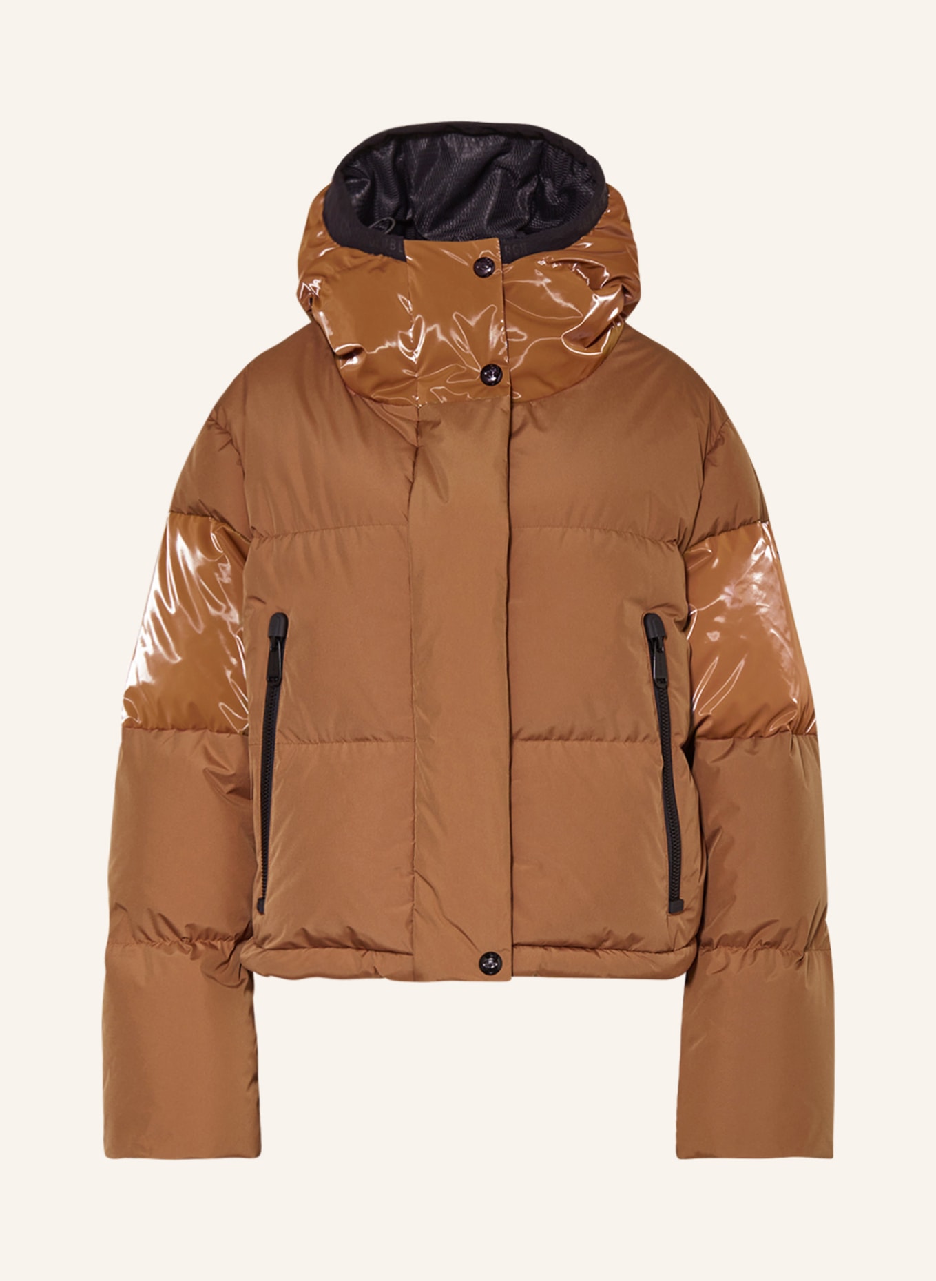 GOLDBERGH Down ski jacket ARLETH, Color: COGNAC (Image 1)