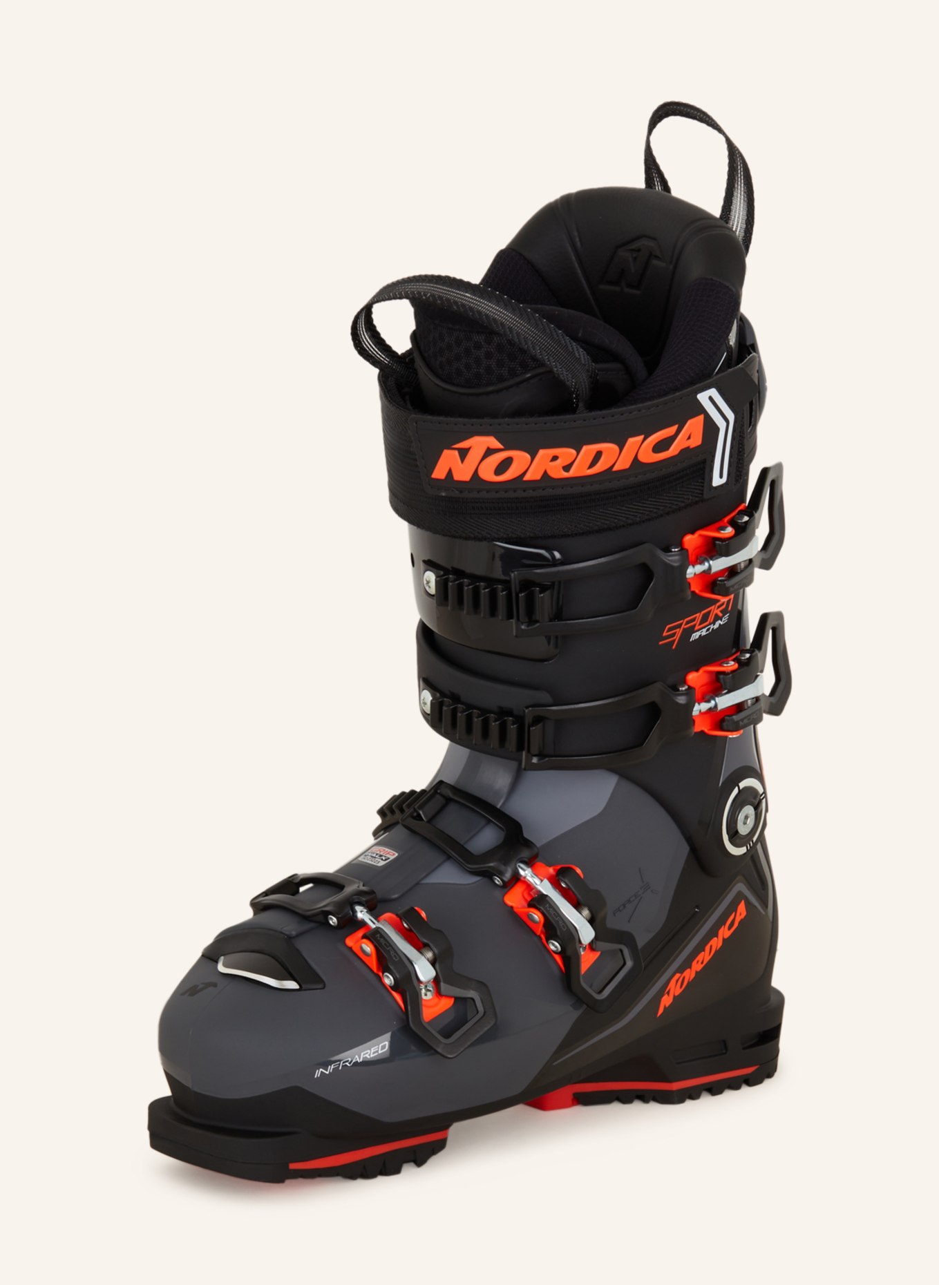 NORDICA Ski Boots SPORTMACHINE 3 130 GW, Color: BLACK/ NEON RED (Image 1)