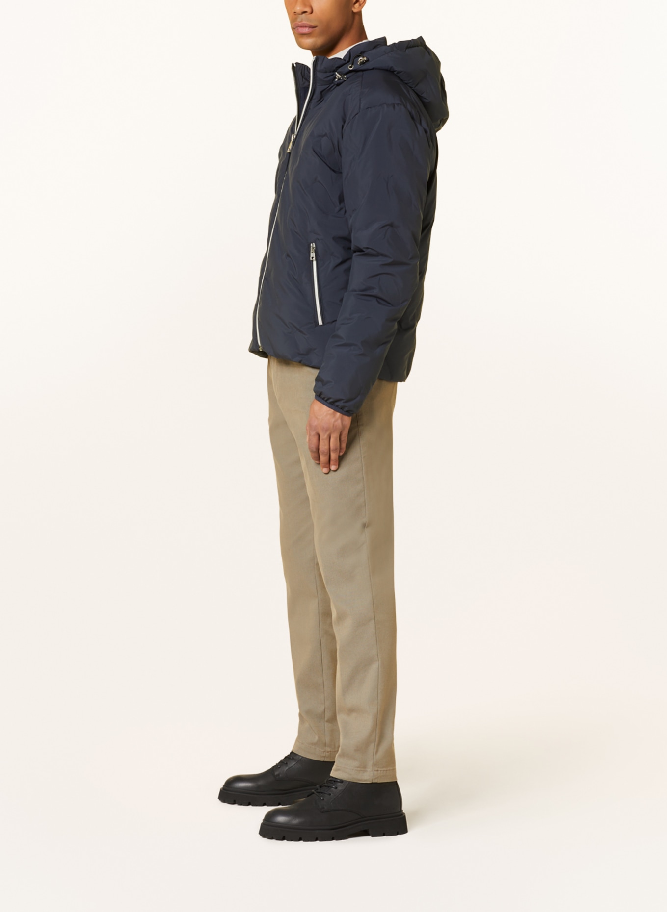 BALDESSARINI Jacke SONIC mit abnehmbarer Kapuze, Farbe: DUNKELBLAU (Bild 4)