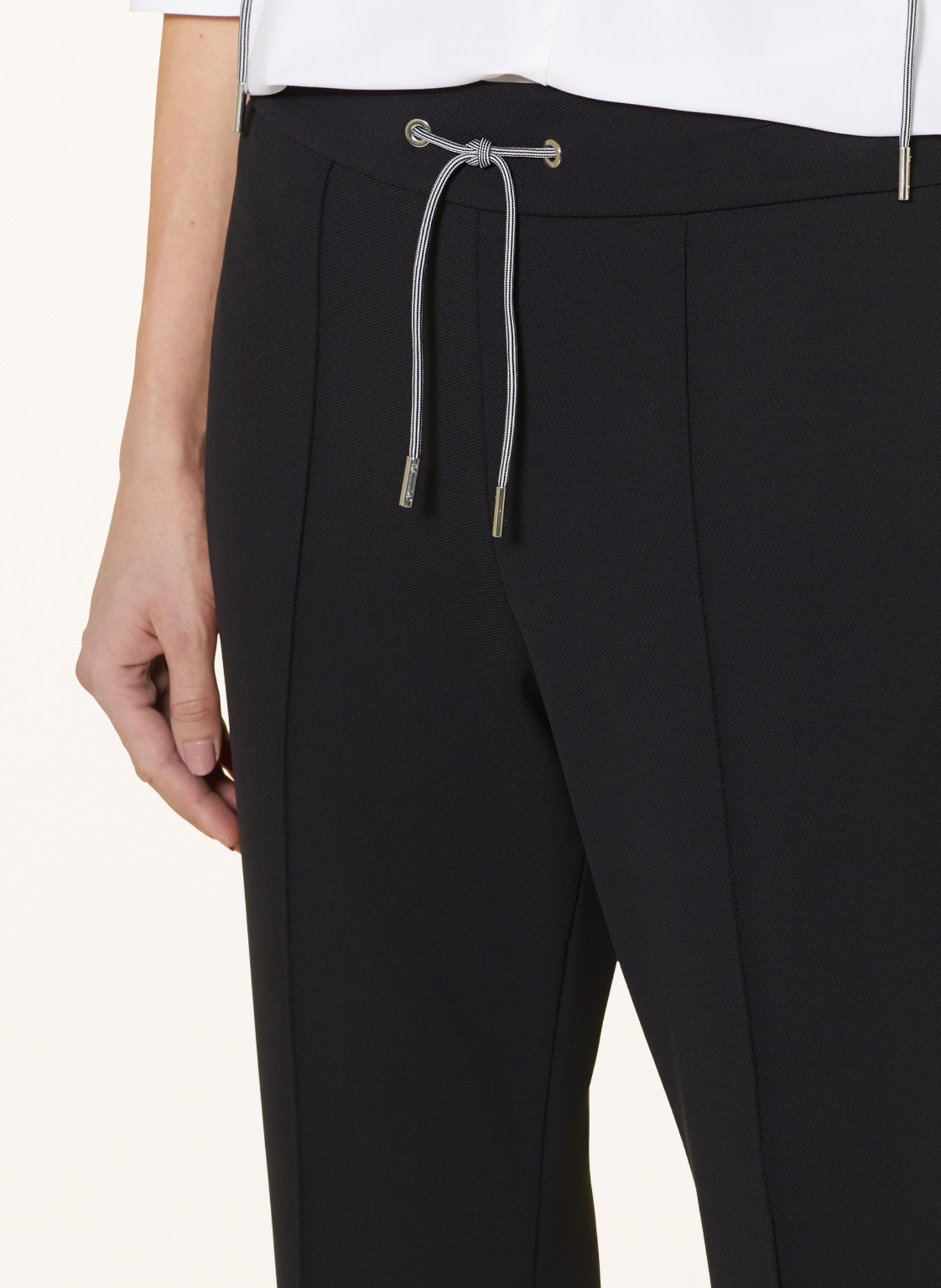ULLI EHRLICH SPORTALM Pants in jogger style, Color: BLACK (Image 5)