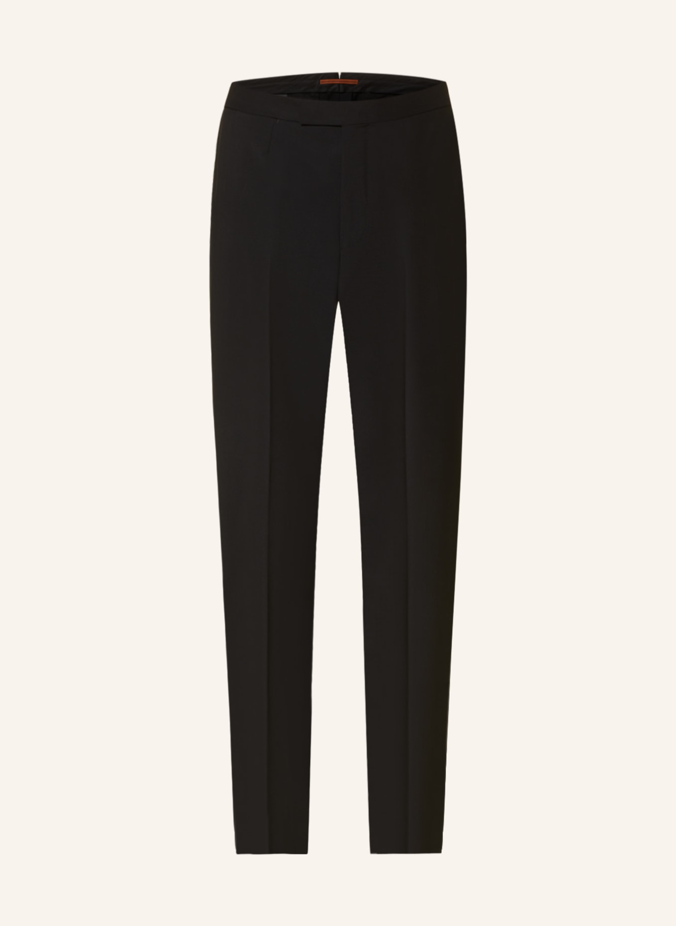 ZEGNA Tuxedo trousers slim fit, Color: 001 BLACK (Image 1)