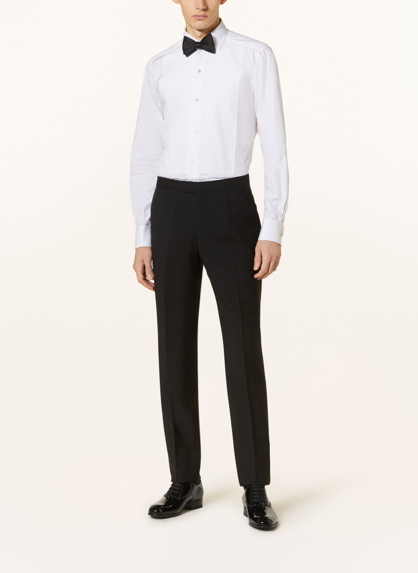 ZEGNA Tuxedo trousers slim fit, Color: 001 BLACK (Image 2)
